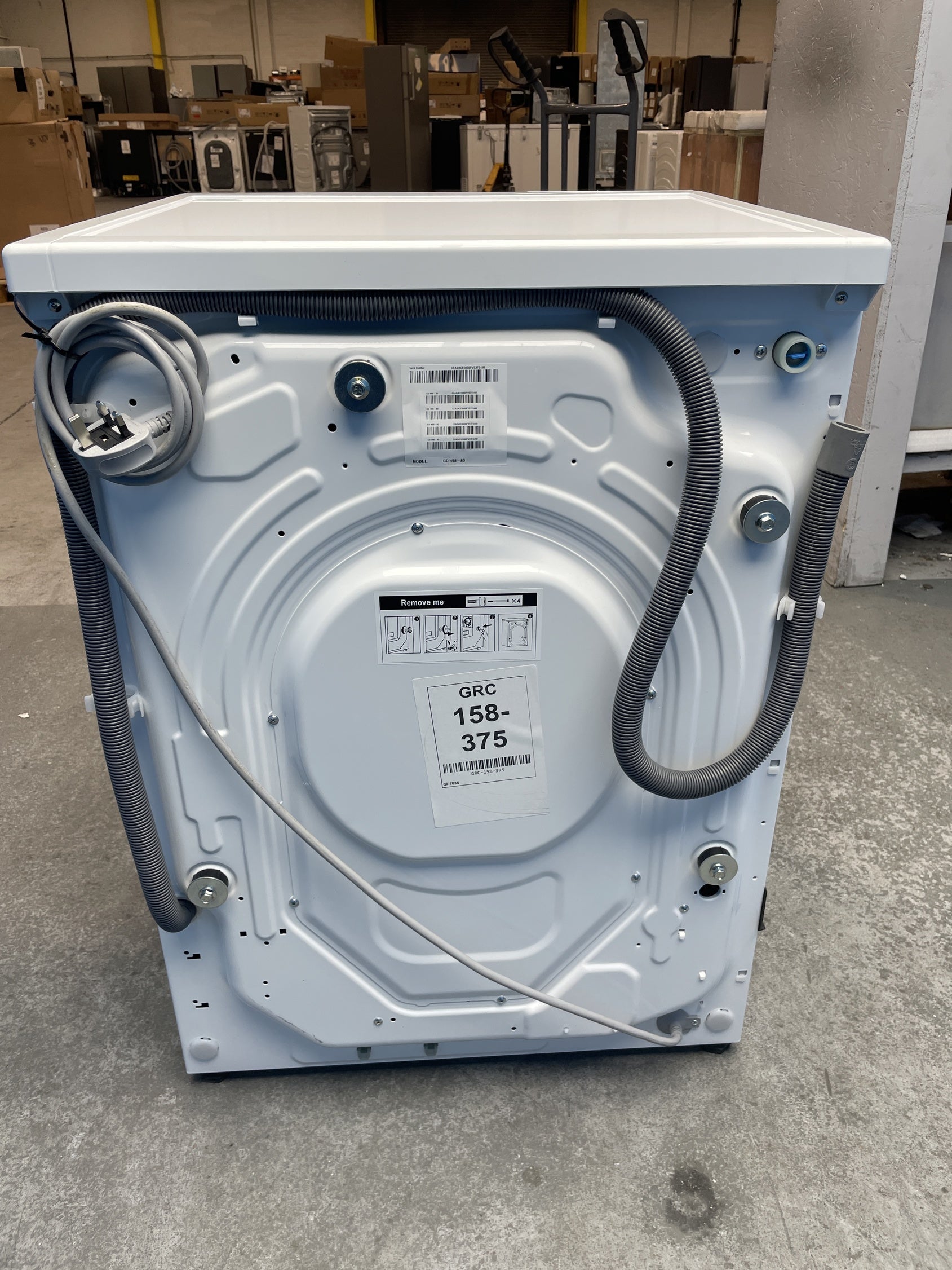 #GRC-158-375 - Candy Quick Pro GD 498-80 9kg 1400rpm Washing Machine