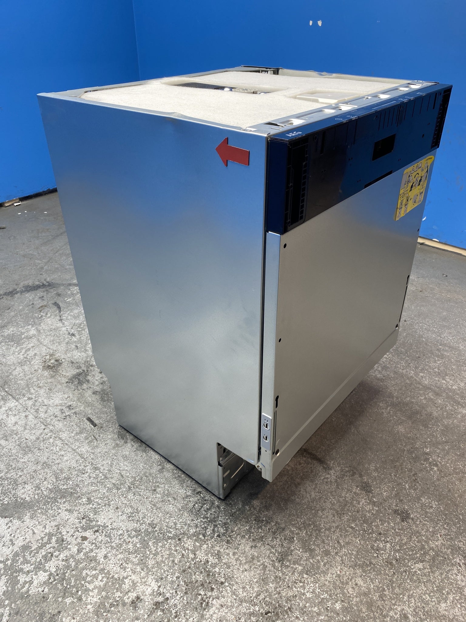 #GRC-155-917 - AEG 6000 SatelliteClean FSS64907Z 14 Place Integrated Dishwasher