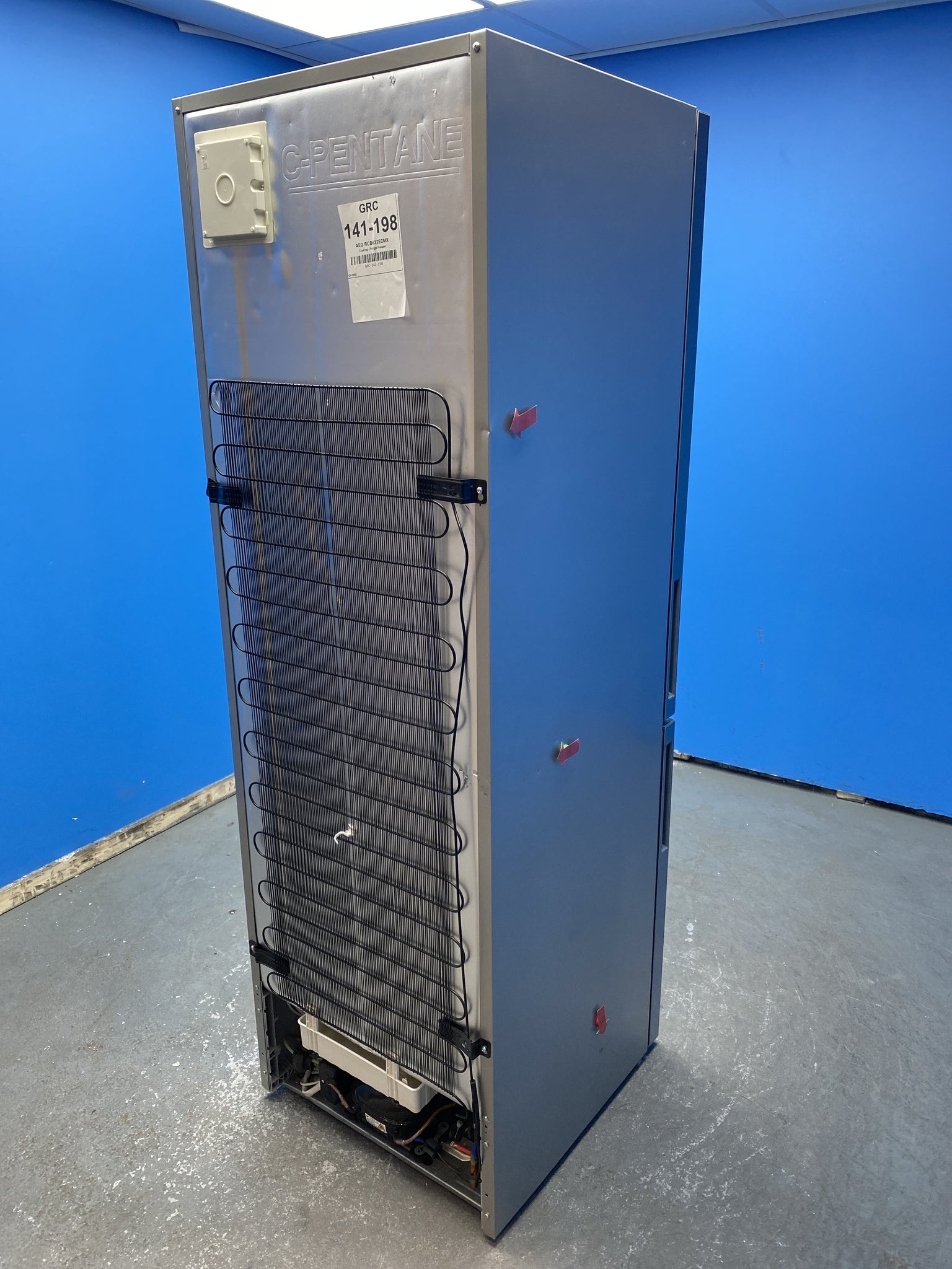 AEG RCB632E2MX 6000 Series TwinTech fridge freezer