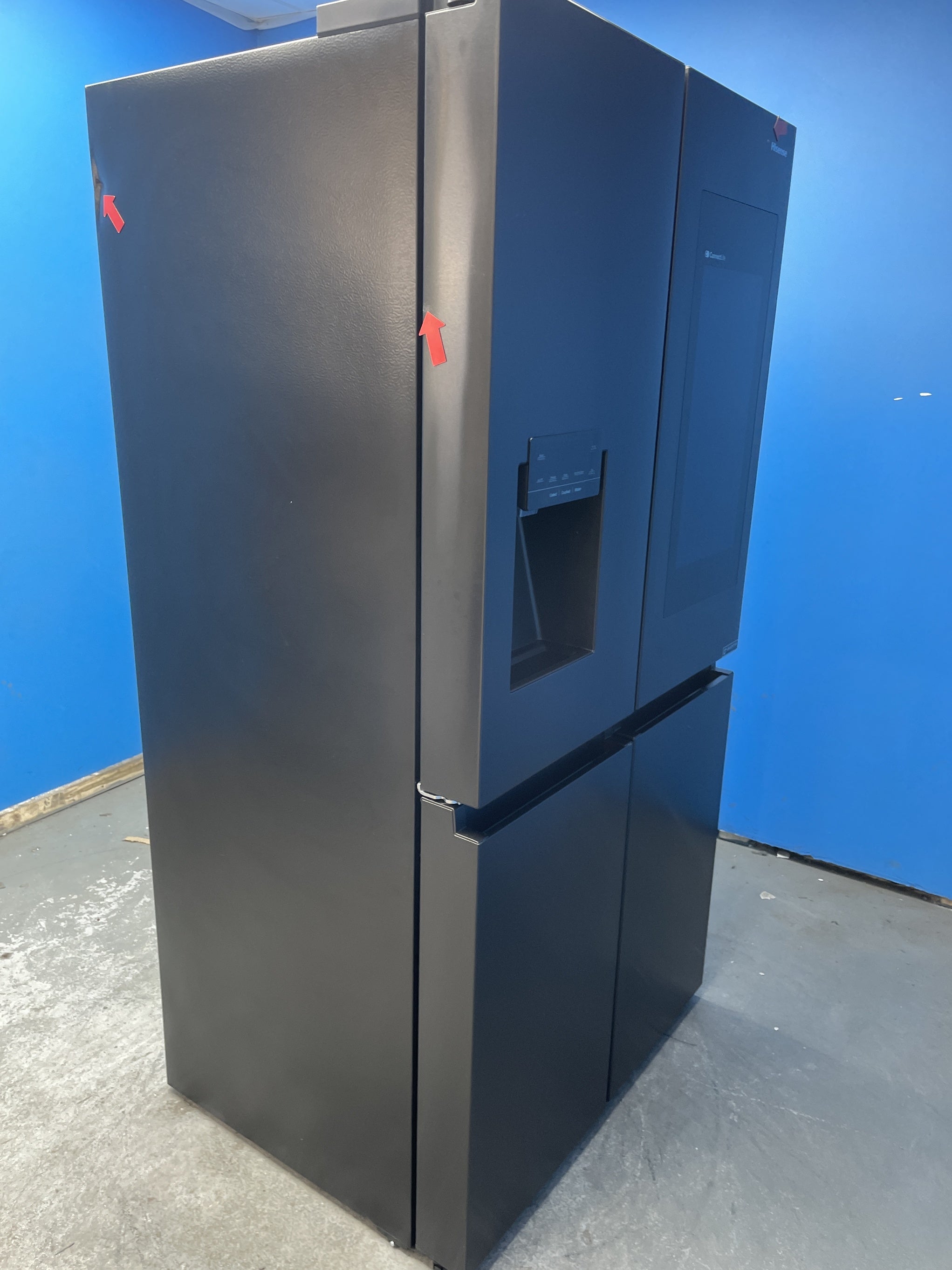 #GRC-157-793 - Hisense PureFlat RQ760N4IFE American Style Fridge Freezer