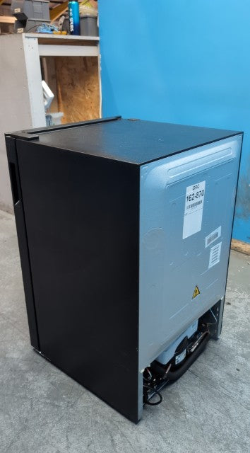 #GRC-162-870 - Hoover H-FRIDGE 300 Mini 54cm Under Counter Fridge – 129L, Aria Clear, Black