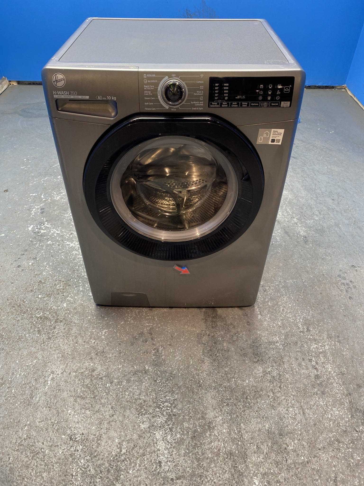 Hoover H3B13WPS4106TAMBR 10kg 1400 Spin Washing Machine