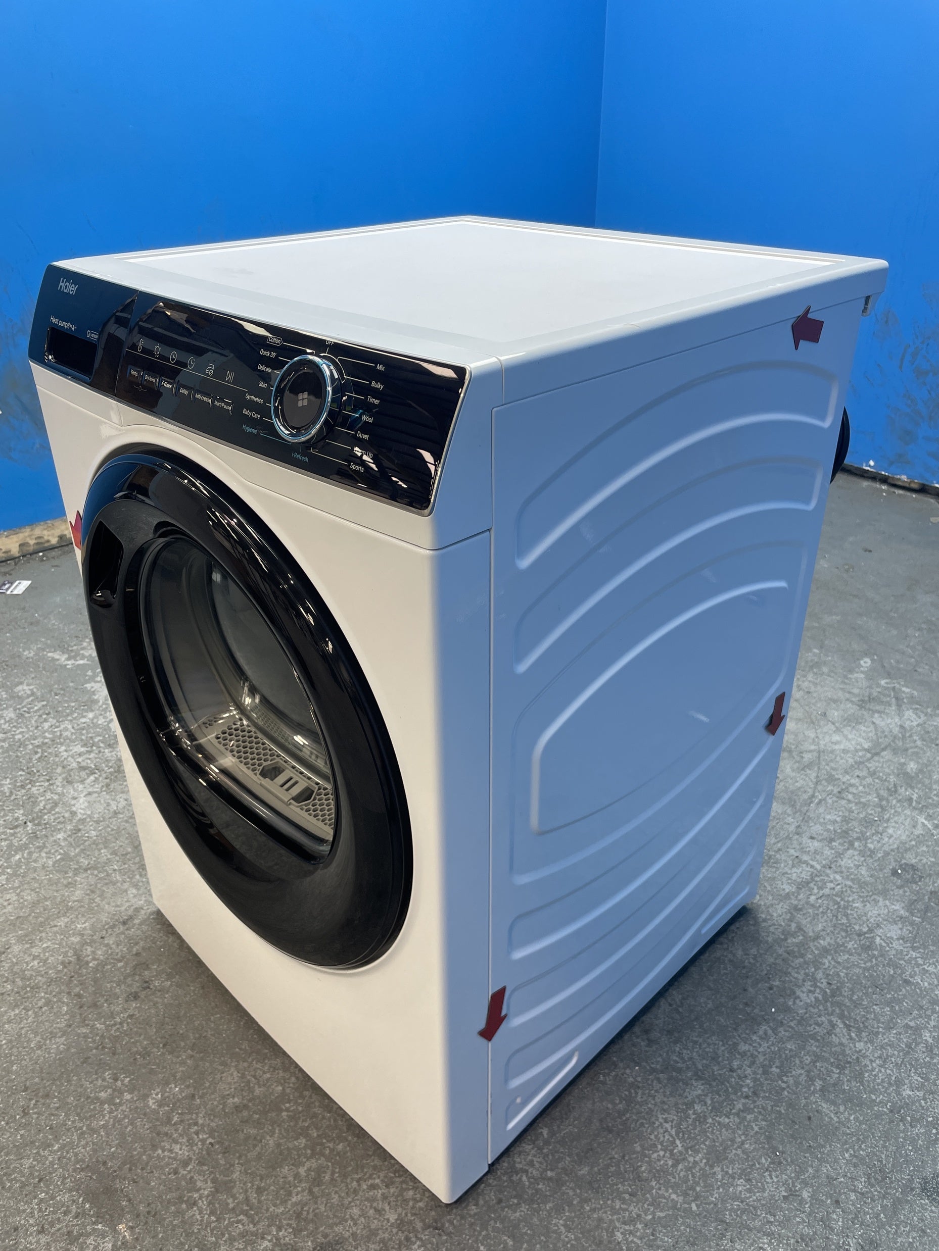 #GRC-159-026 - Haier HD80-A2939 I-Pro Series 3 8kg Heat Pump Tumble Dryer