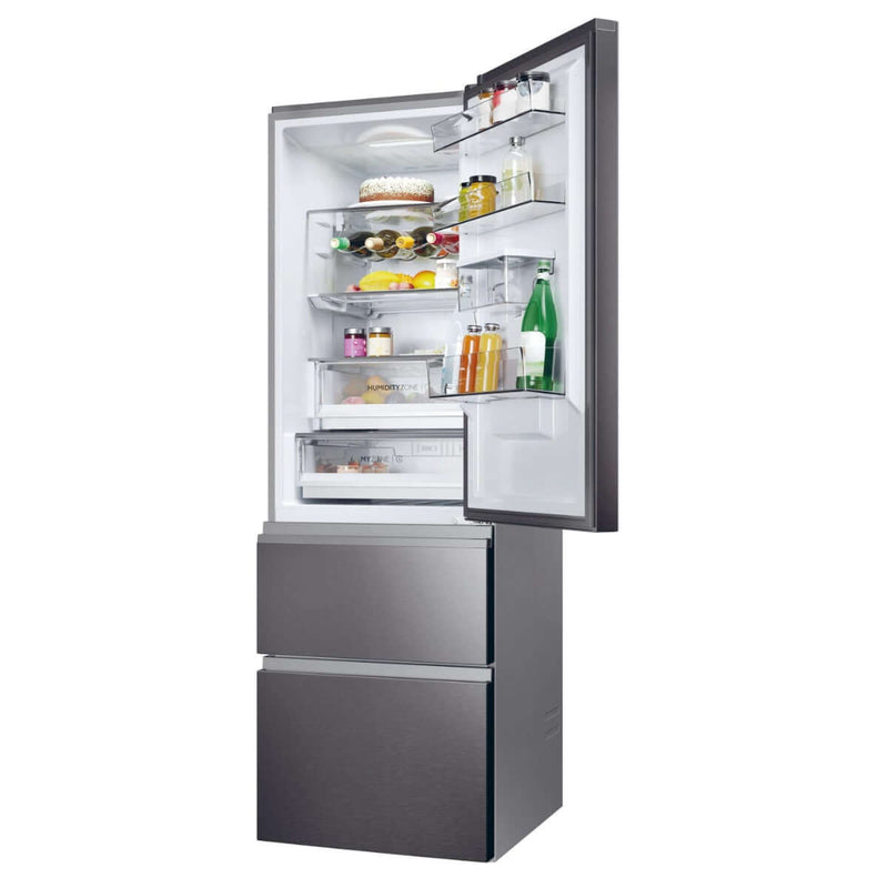 Haier HTW5618EWMP 357L Series 5 60cm 3D No Frost Fridge Freezer – Renew 2 U