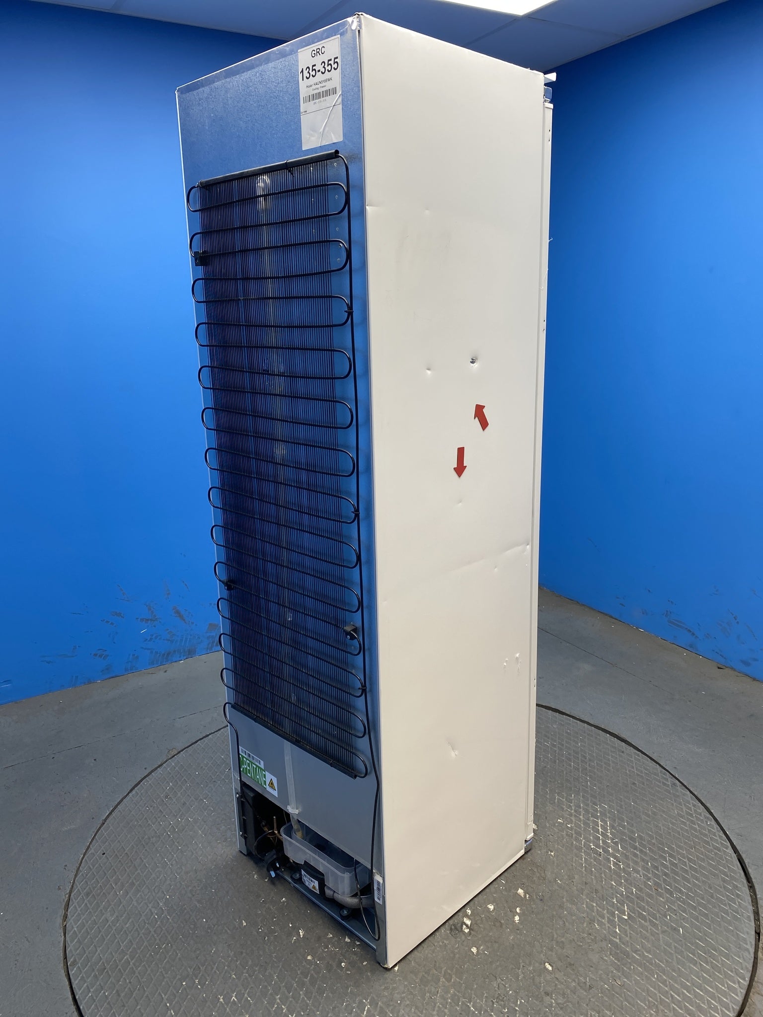Haier HAUN518EWK 200L Integrated Total No Frost Freezer