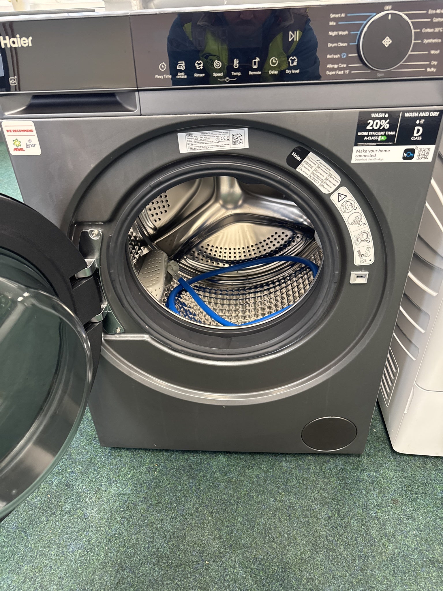 #GRC-143-140 - Haier X Series 5 HWD100-BP16357GU1 12/8kg 1600rpm Washer Dryer