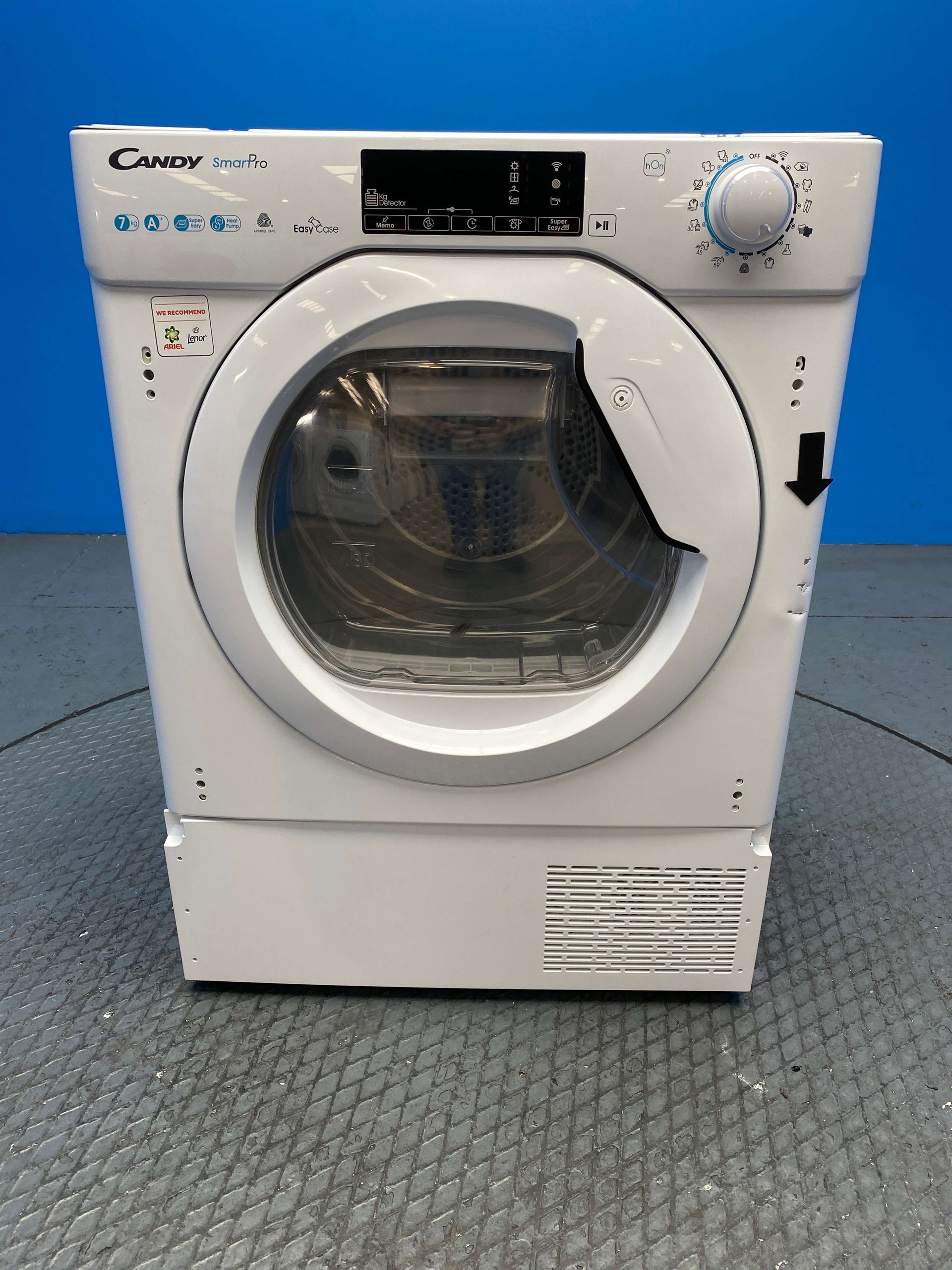 Candy BCTDH7A1TE 7kg Built In Heat Pump Tumble Dryer