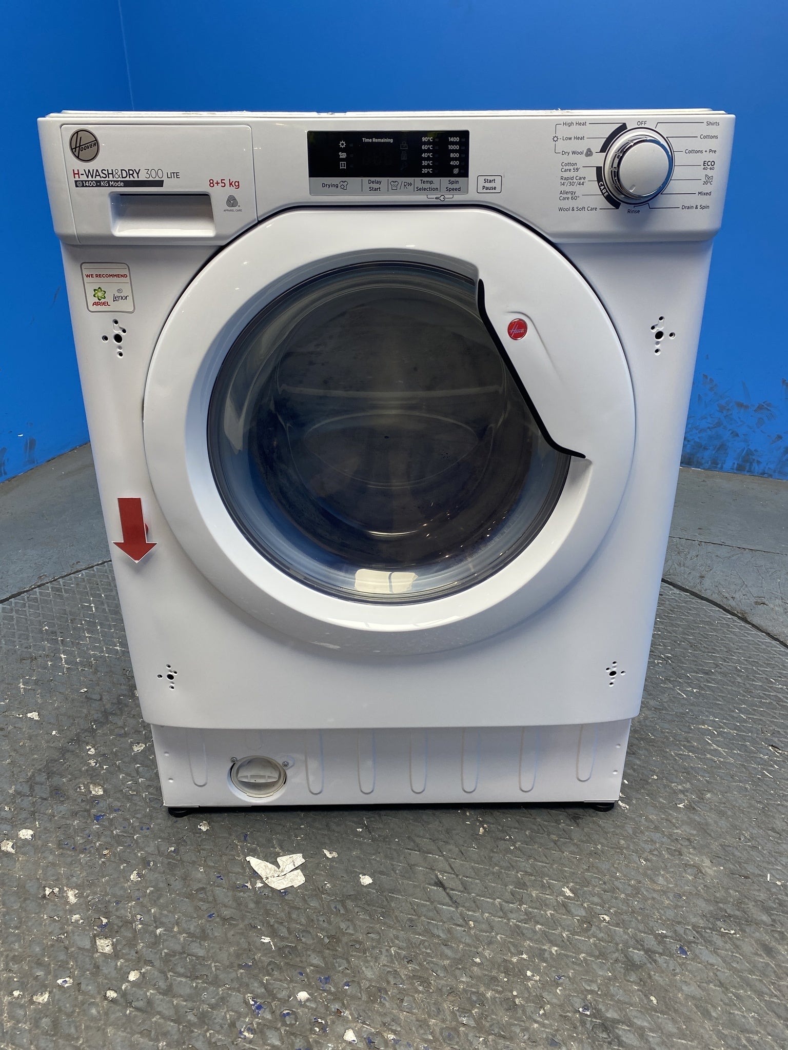 Hoover HBD 485D2E Integrated 8kg/5kg 1400rpm Washer Dryer