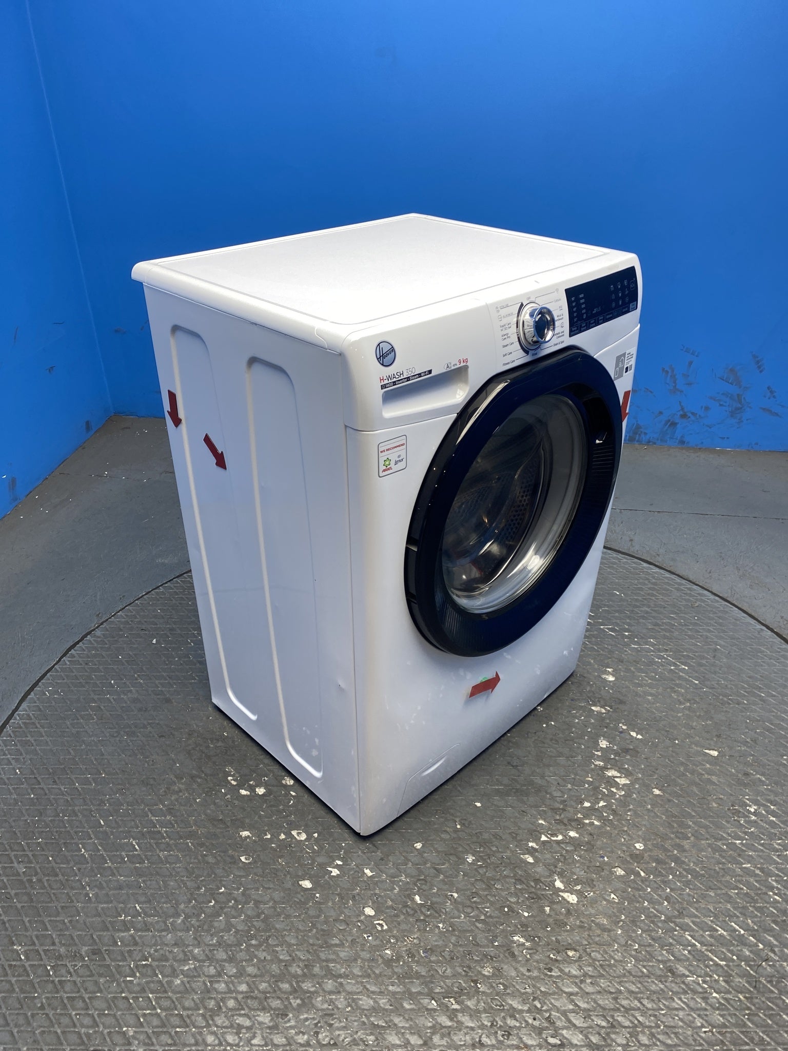 Hoover H3WPS496TAMB6 9kg 1400 Spin Washing Machine