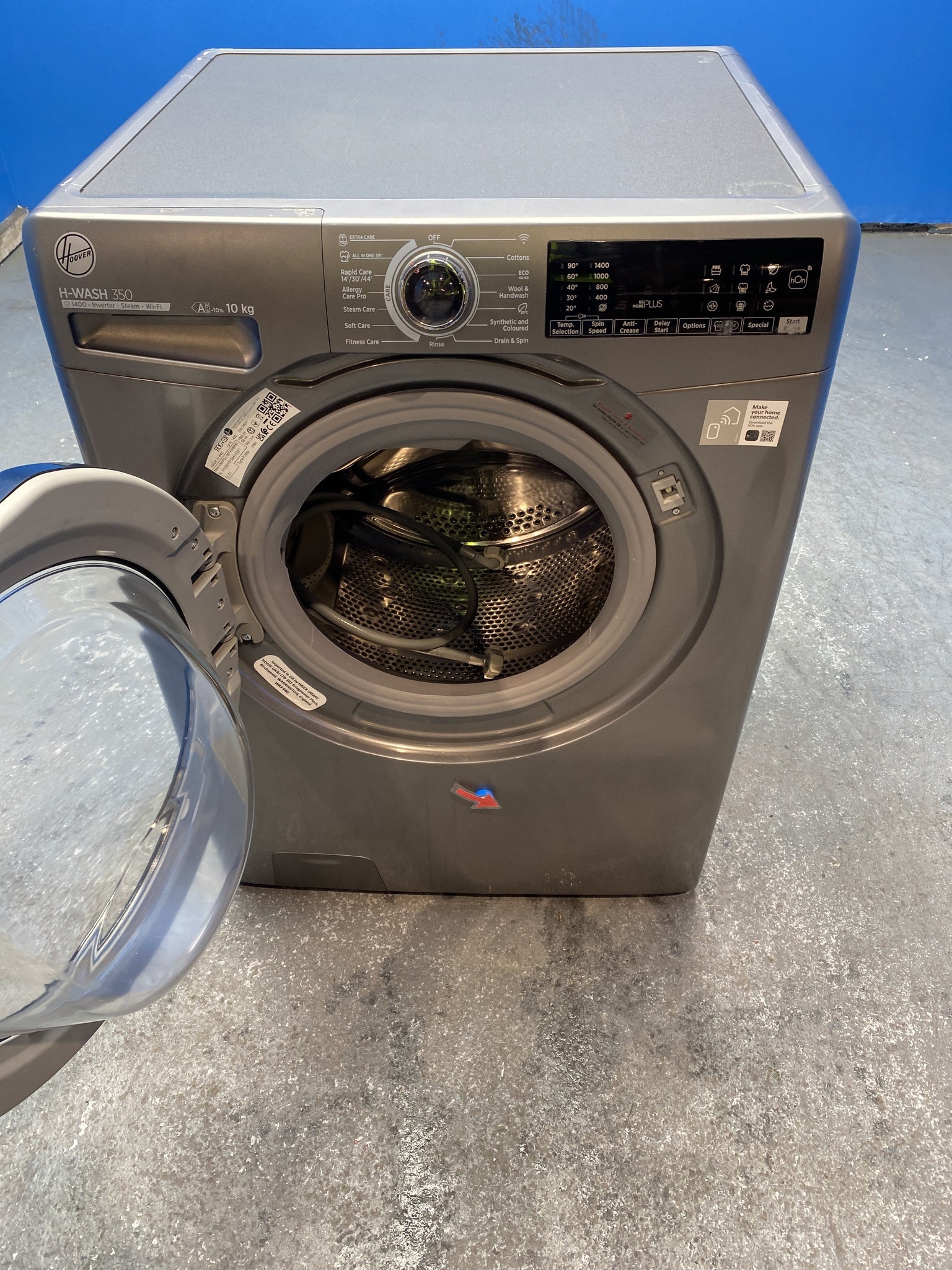 Hoover H3B13WPS4106TAMBR 10kg 1400 Spin Washing Machine