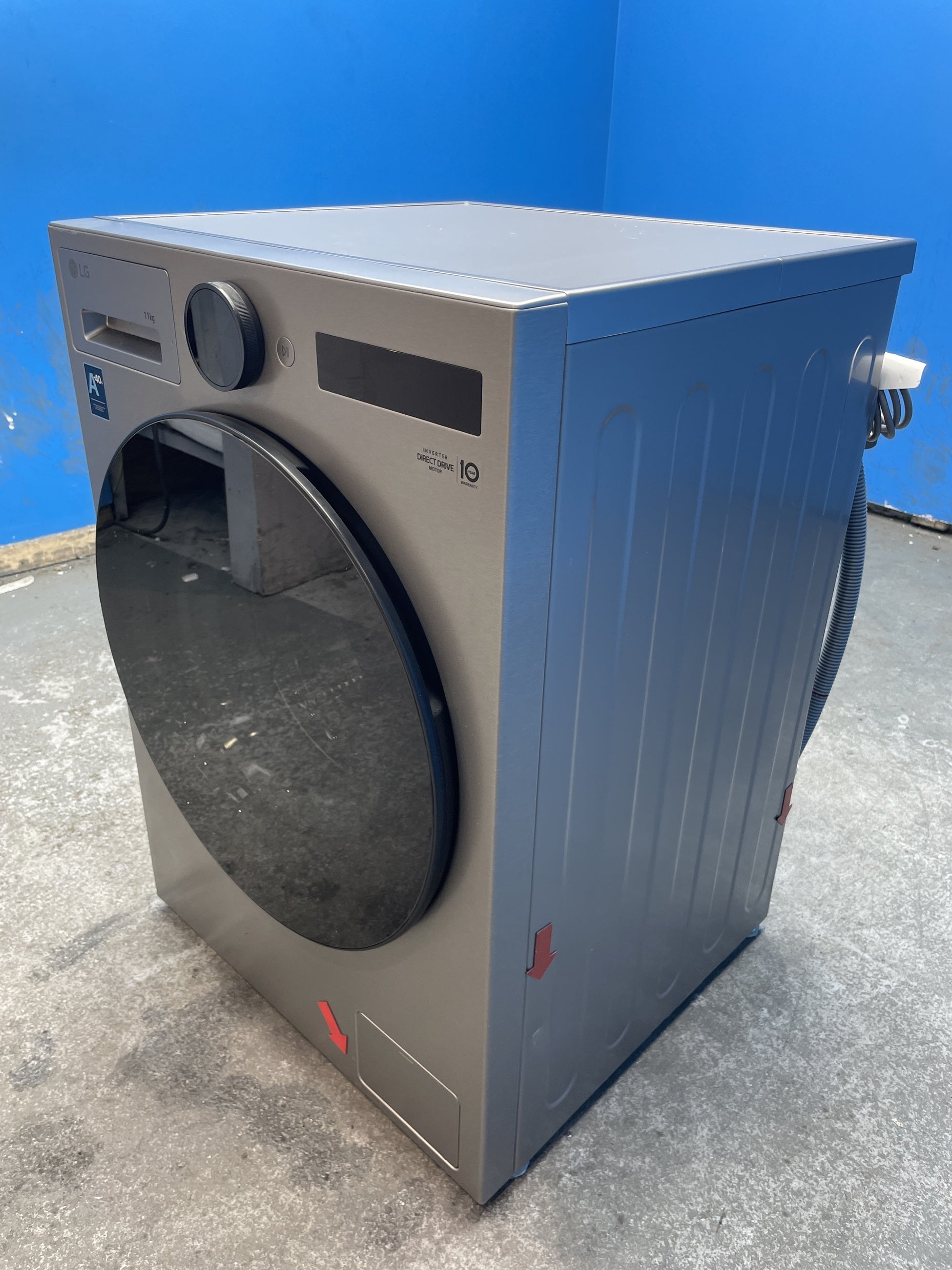 #GRC-158-050 - LG F4X7011TSB 11kg 1400rpm AI Direct Drive Washing Machine