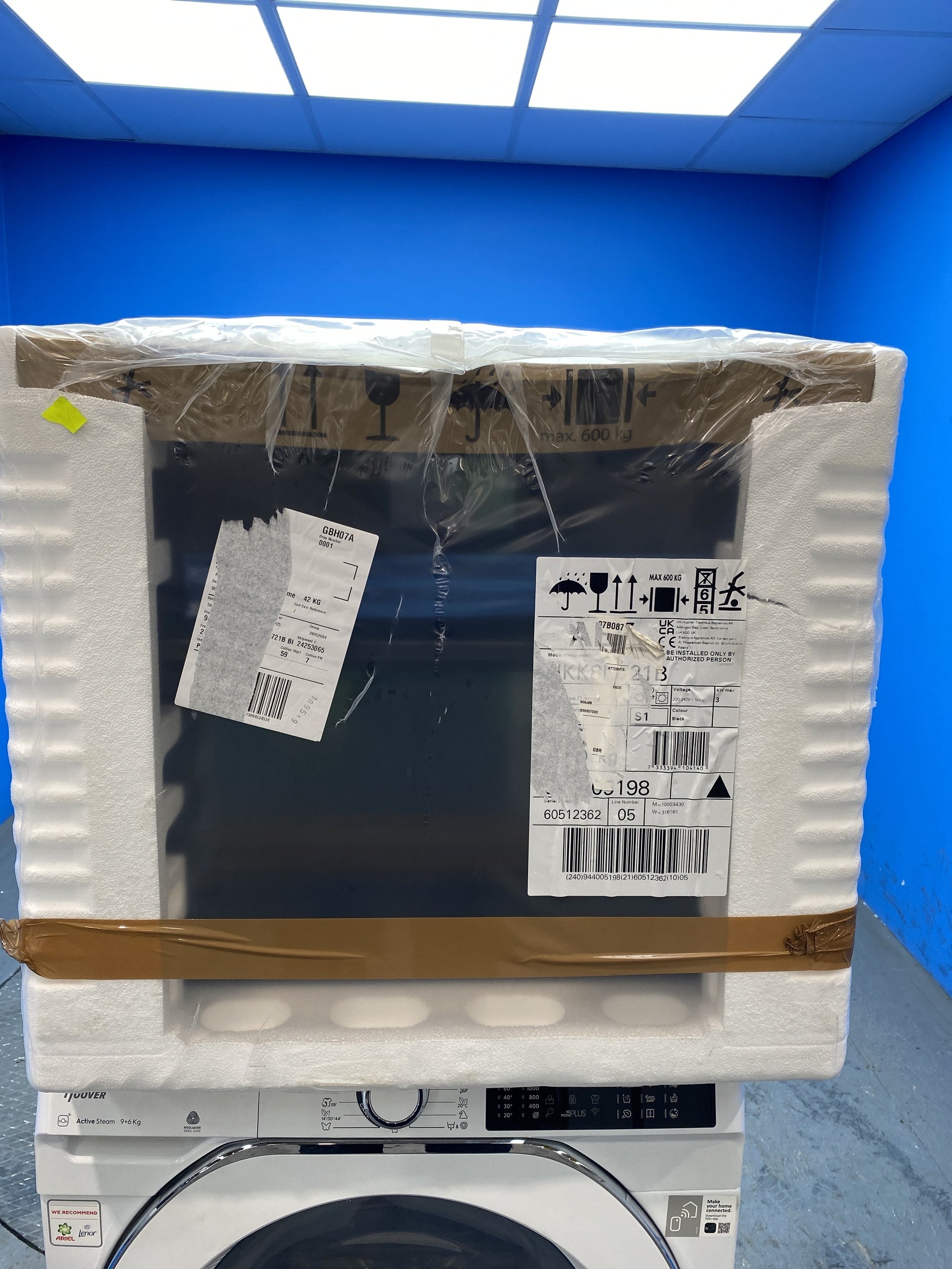 #GRC-154-115 - AEG NKK8N721B 25L Built In CombiQuick Microwave Oven
