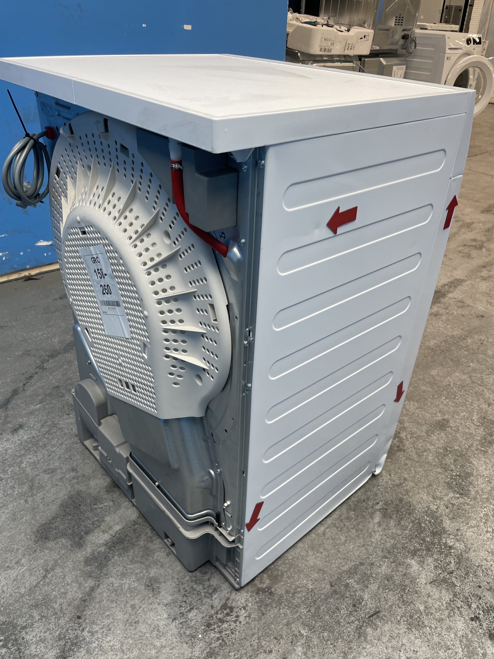 #GRC-158-260 - AEG 6000 Series T6DBG720N 7kg Condenser Tumble Dryer with Sensor Drying