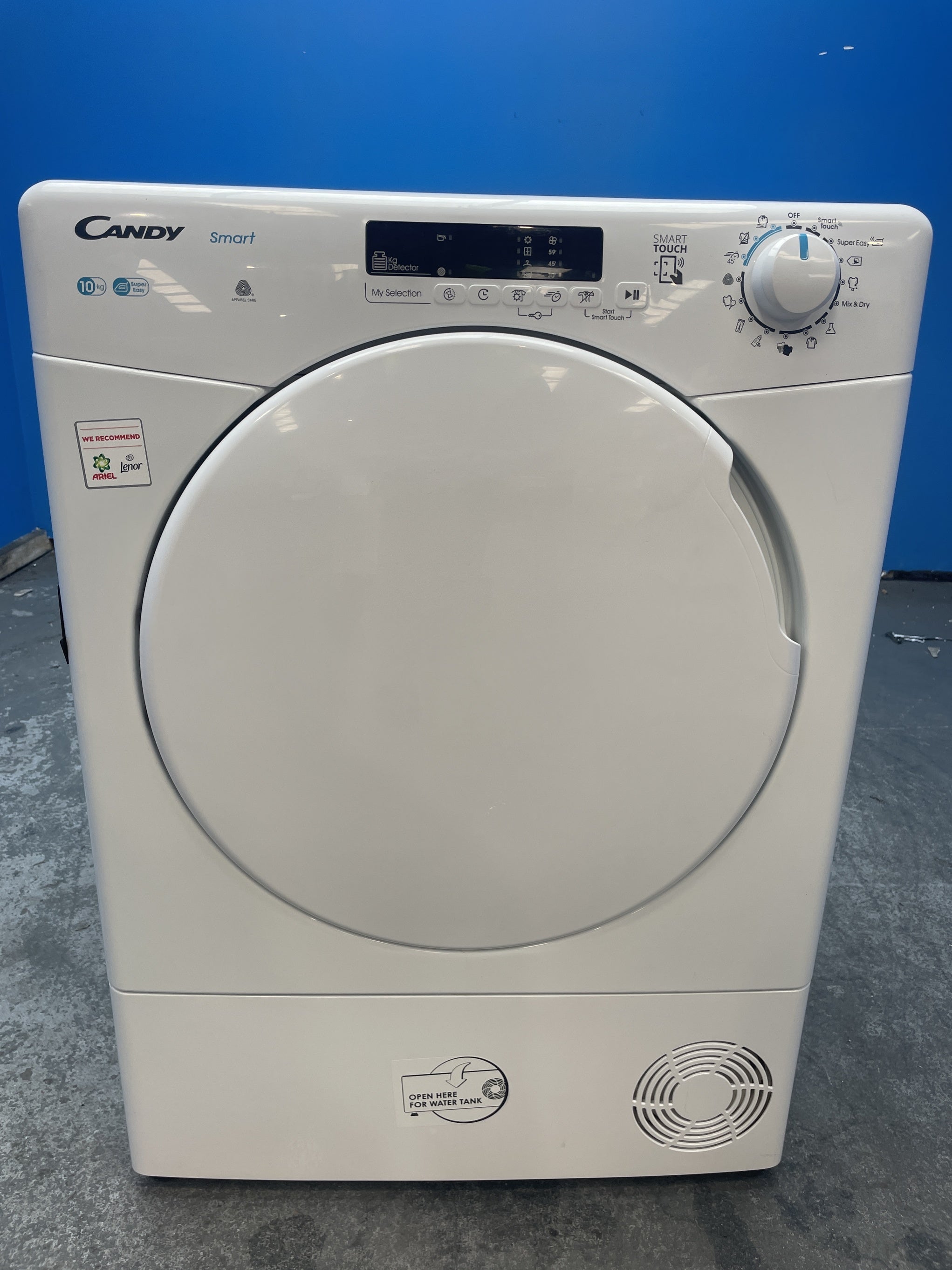 #GRC-158-551 - Candy CSE C10DF-80 10kg Capacity Condenser Tumble Dryer