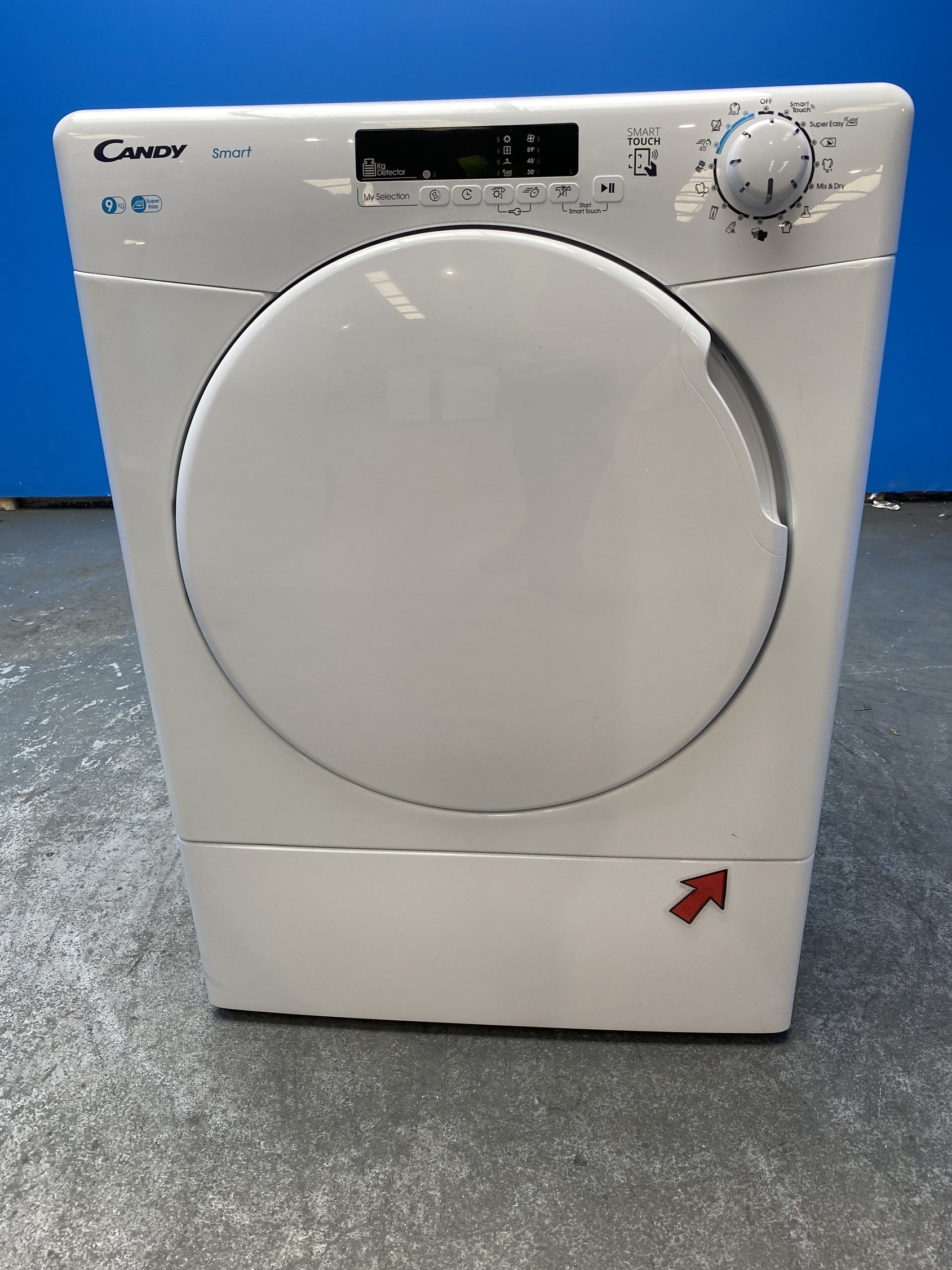 #GRC-156-070 - Candy CSEV9DF 9kg Vented Smart Tumble Dryer