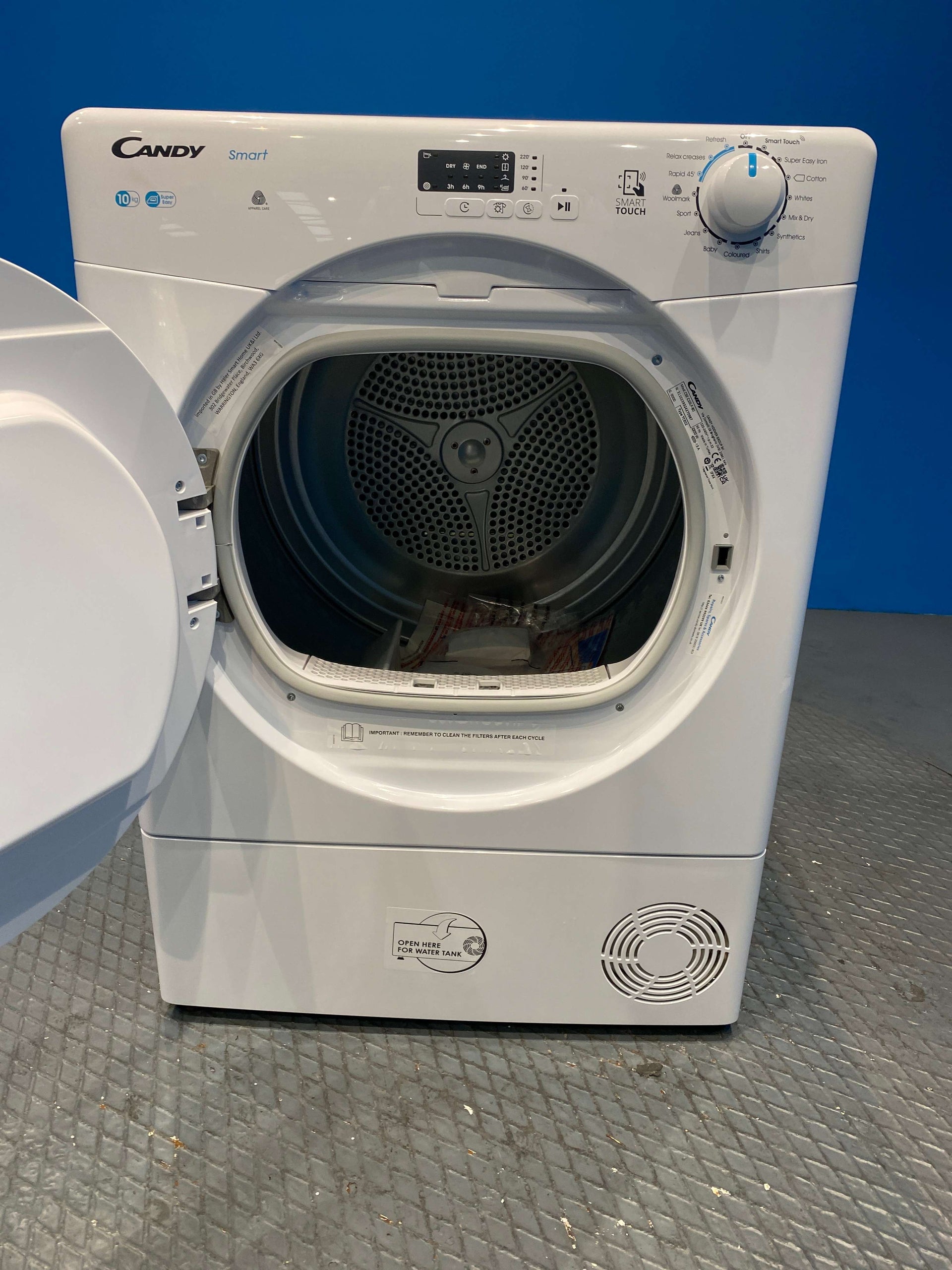 Candy CSEC10LF 10kg Condenser Tumble Dryer