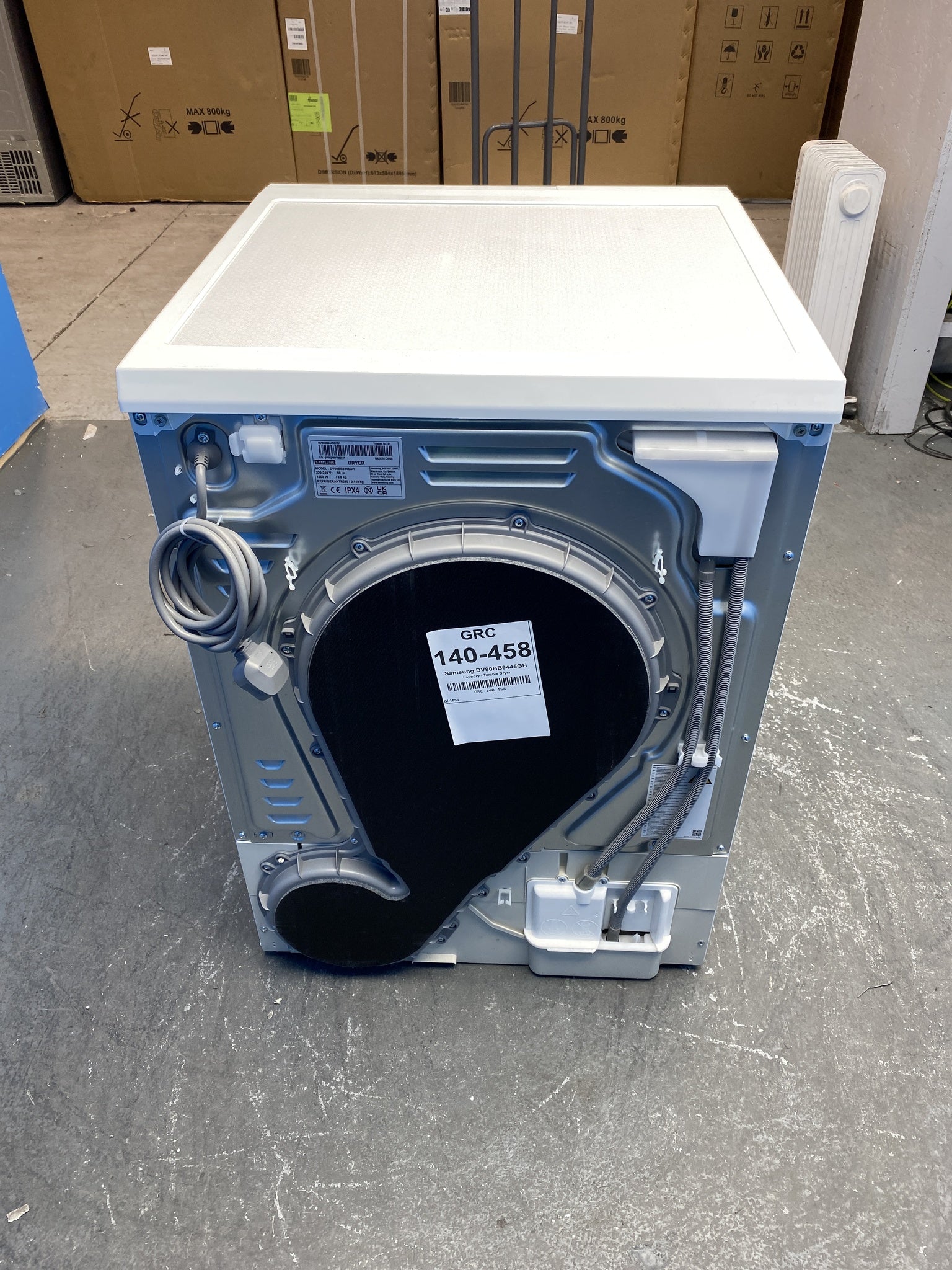 Samsung Series 8 DV90BB9445GH 9kg Heat Pump Tumble Dryer