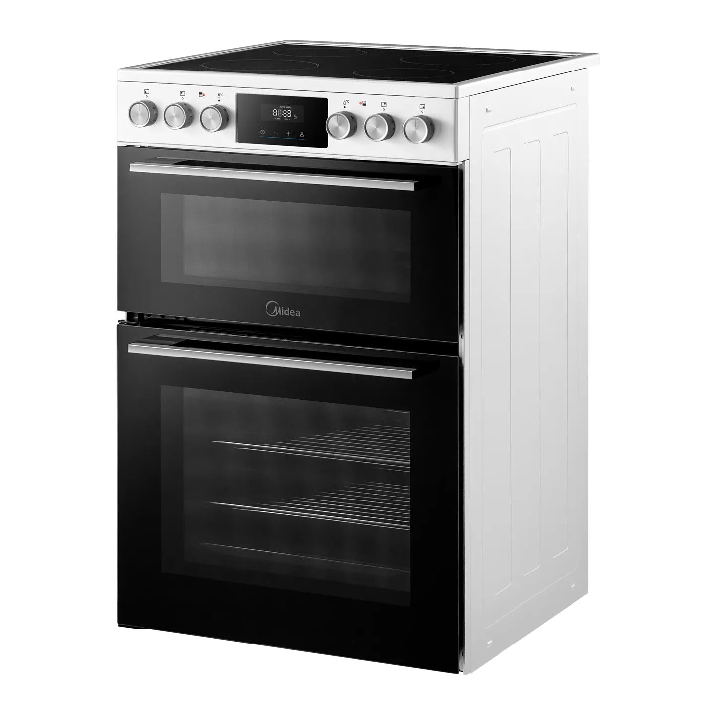 Midea MFO24EME4R118-WH Double Oven Electric Cooker Ceramic Hob – Renew 2 U