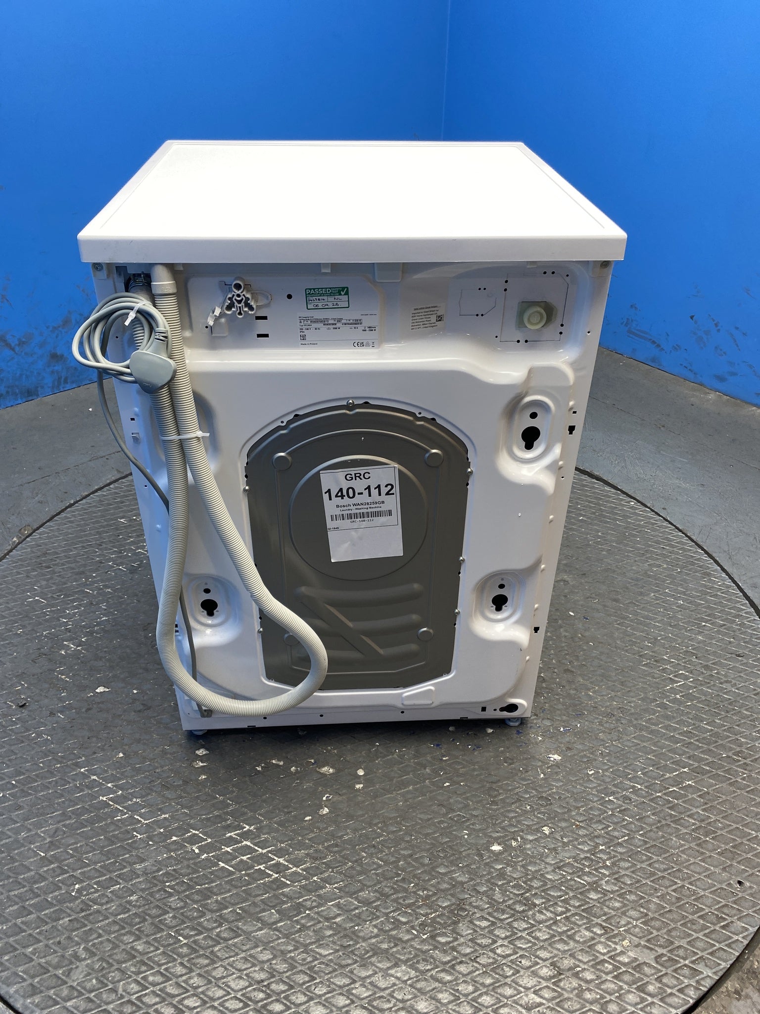 Bosch WAN28259GB Series 4 9kg 1400 Spin Washing Machine