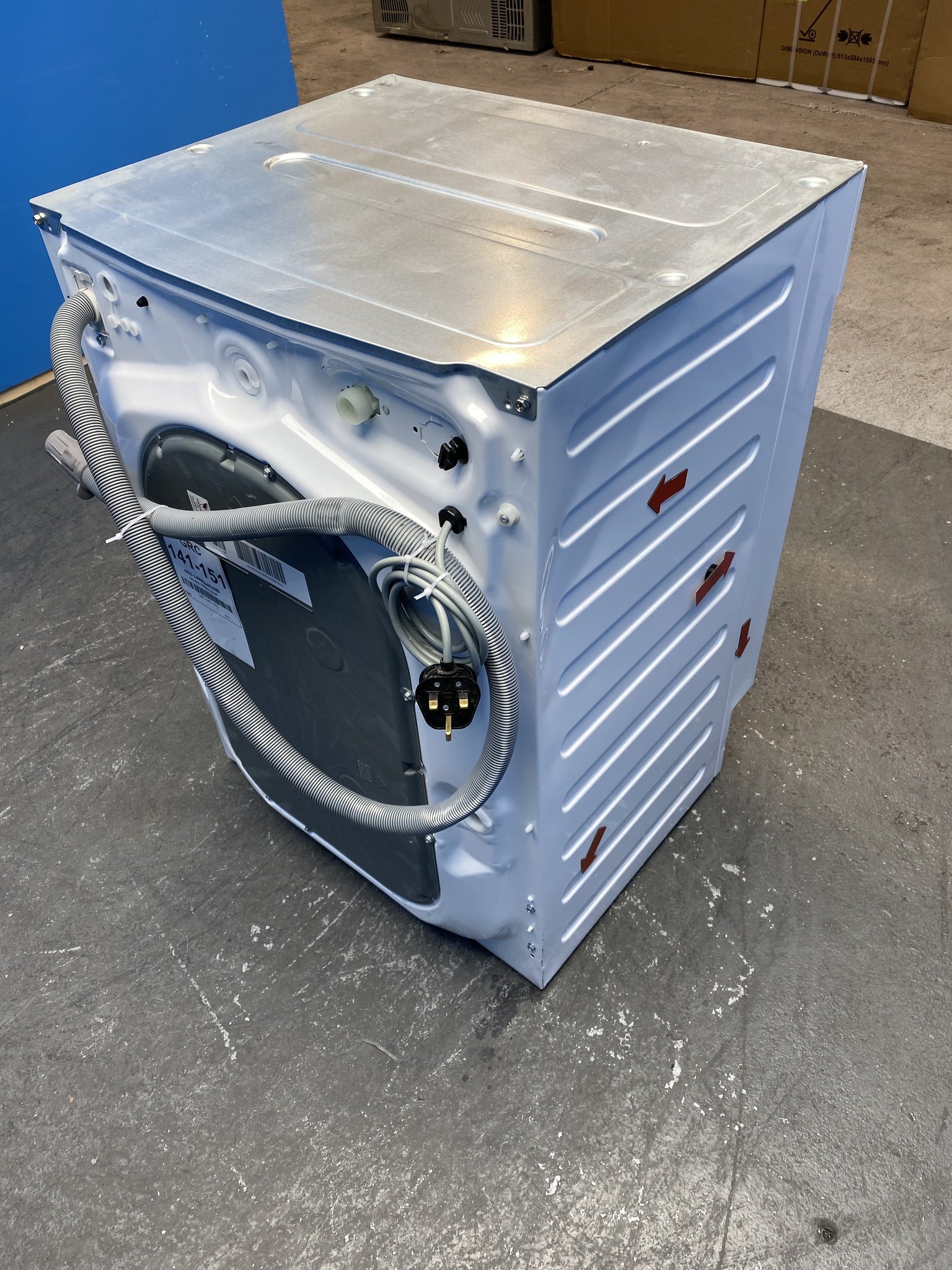 AEG 8000 PowerCare L8WE84636BI 8/4kg 1600rpm Integrated Washer Dryer