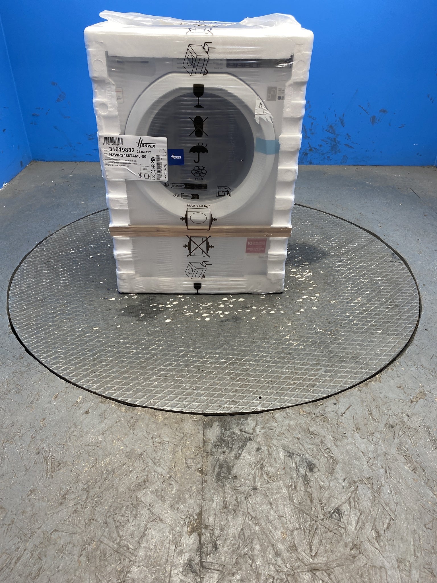 Hoover H3WPS486TAM6 8kg 1400 Spin Washing Machine