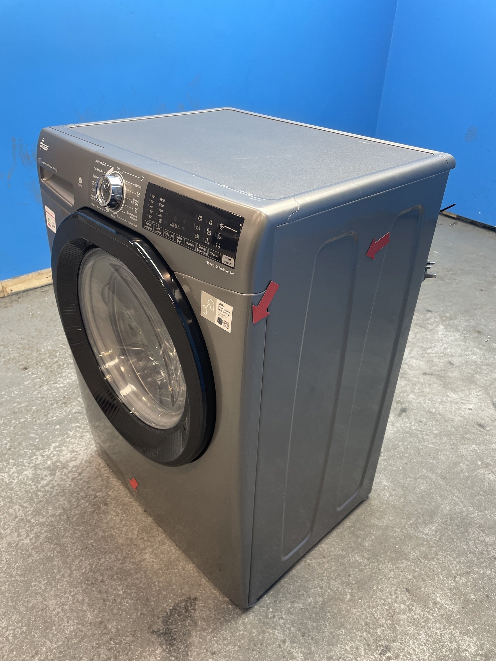 #GRC-159-496 - Hoover H3DPS6966TAMBR 9/6kg 1400 Spin Washer Dryer