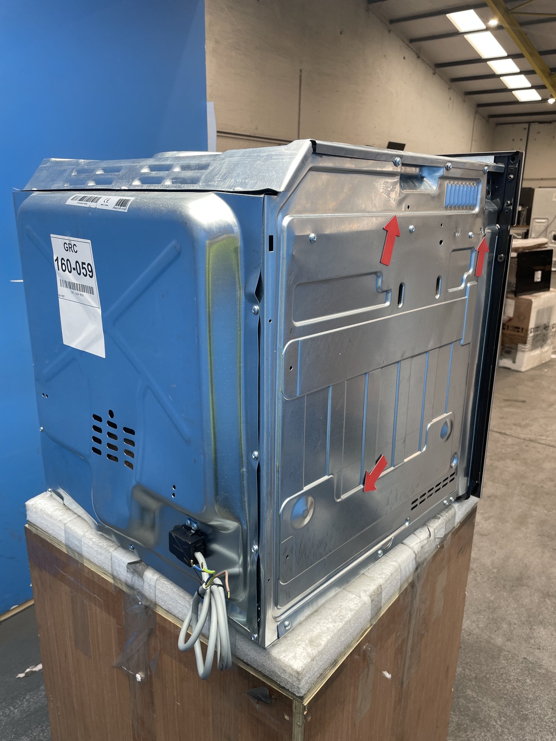 #GRC-160-059 - Hoover H-OVEN 300 HOC3T317A8B Built-In Air Fry Oven