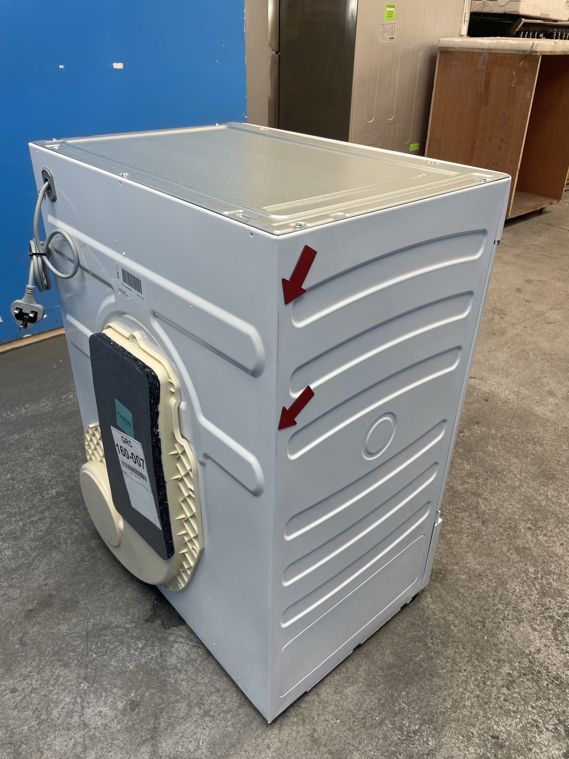 #GRC-160-007 - Candy BCTD H7A1TE-80 7kg Built In Heat Pump Tumble Dryer