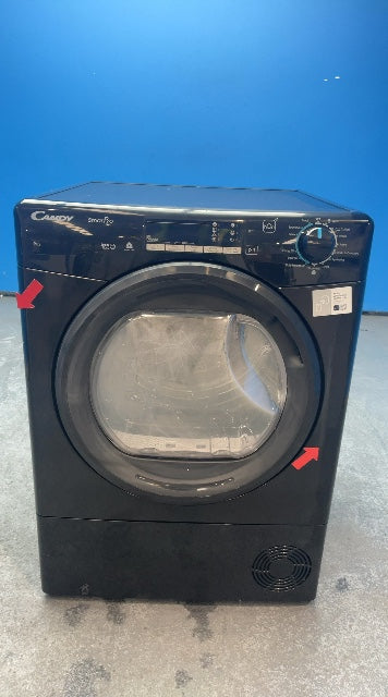#GRC-163-001 - Candy Smart Pro 9kg Condenser Tumble Dryer – WiFi Connected, Black