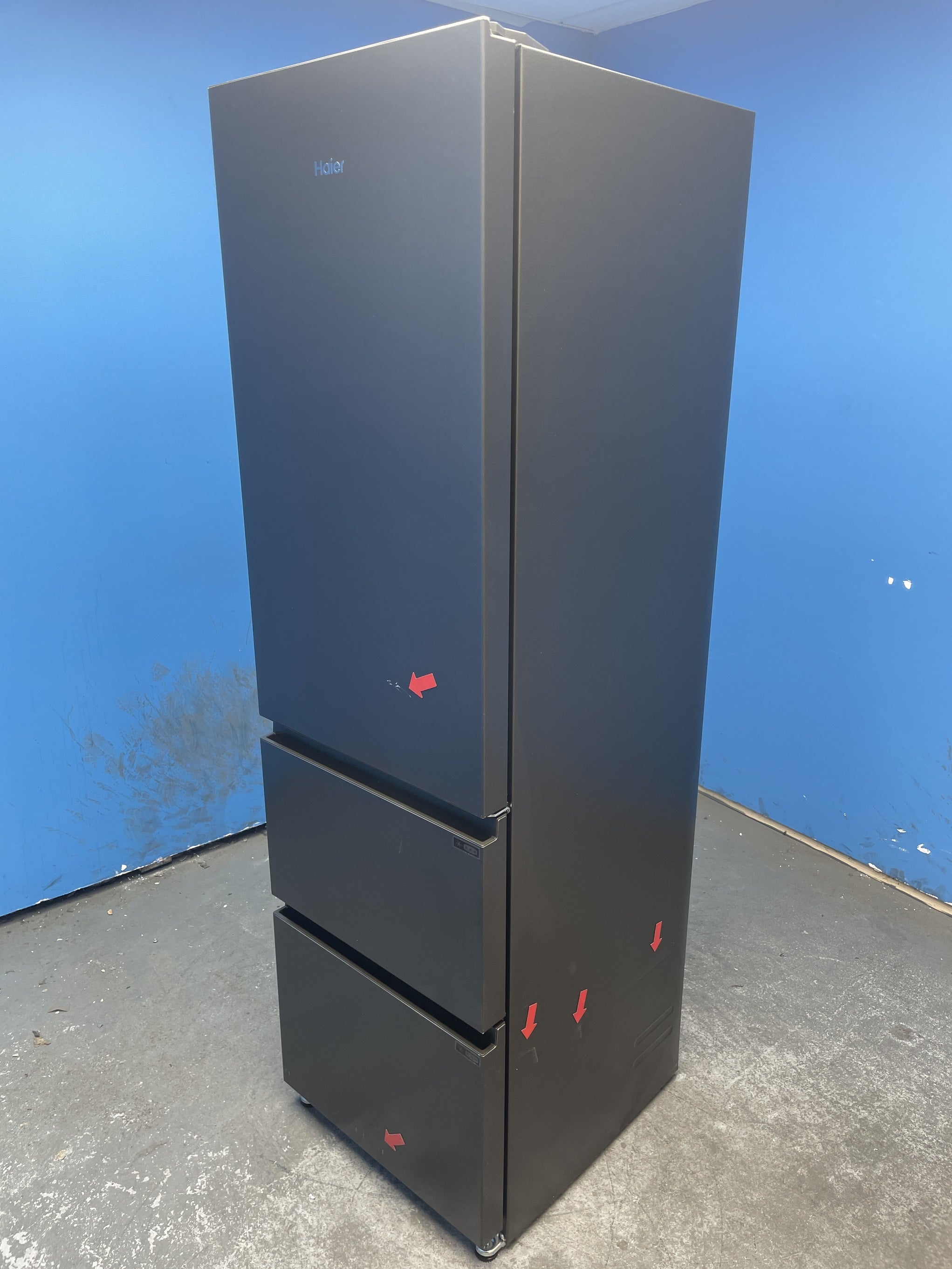 #GRC-159-355 - Haier HTR3518ENMTK 3D 55 Series 3 Total No Frost Fridge Freezer