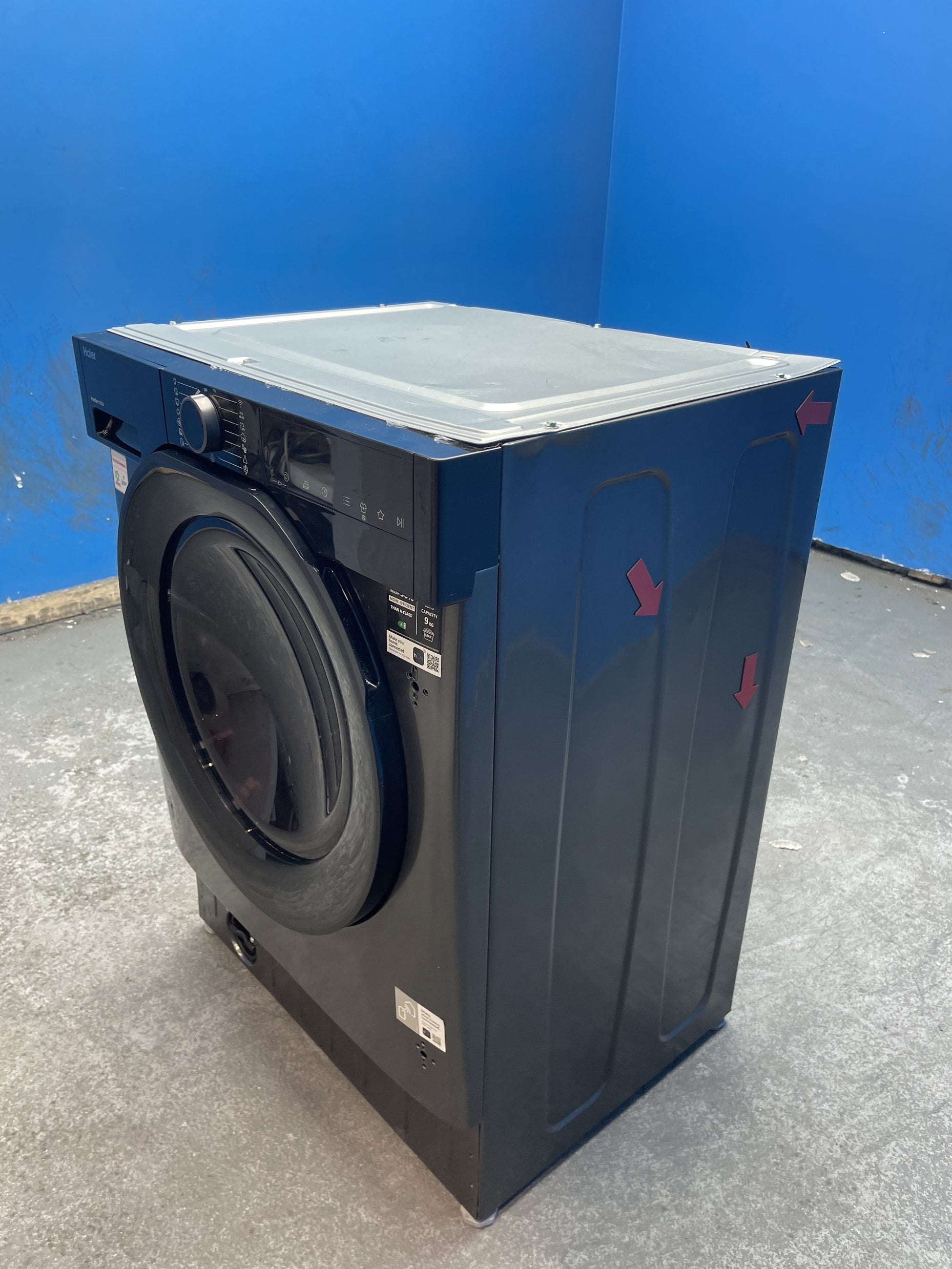 #GRC-153-973 - Hoover BHA6S69M6DB9RJ80 Series 6 Integrated 9kg 1600rpm Washing Machine