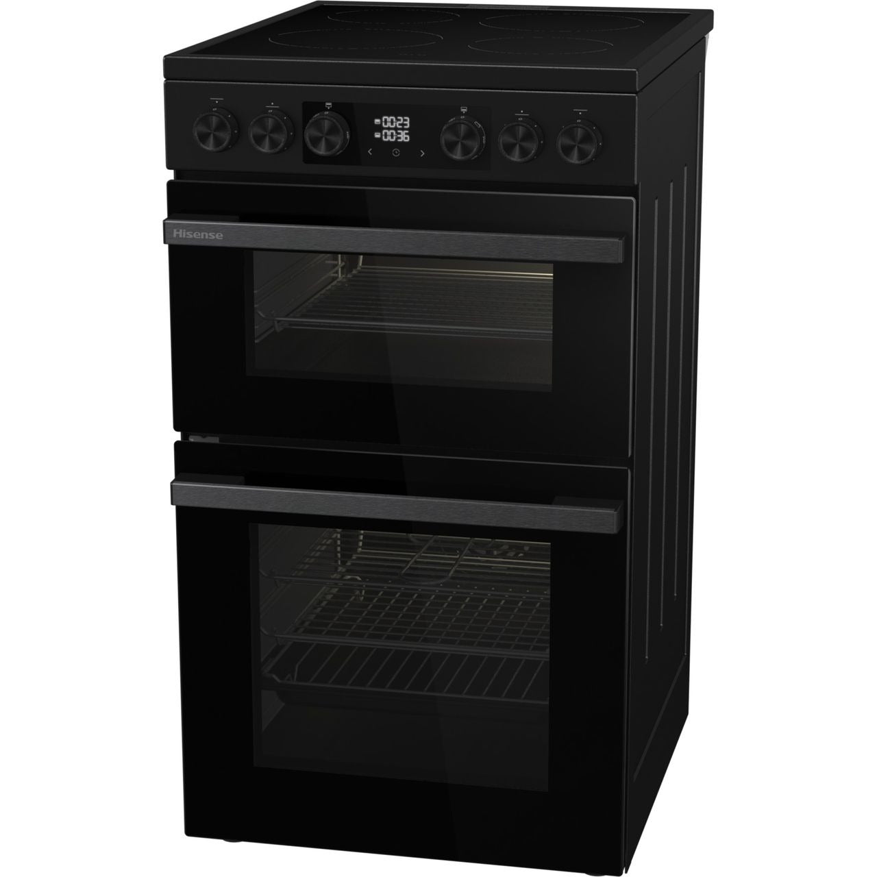 Hisense HDCEC5C10B Hi6 Max 50cm Double Oven Ceramic Cooker – Renew 2 U