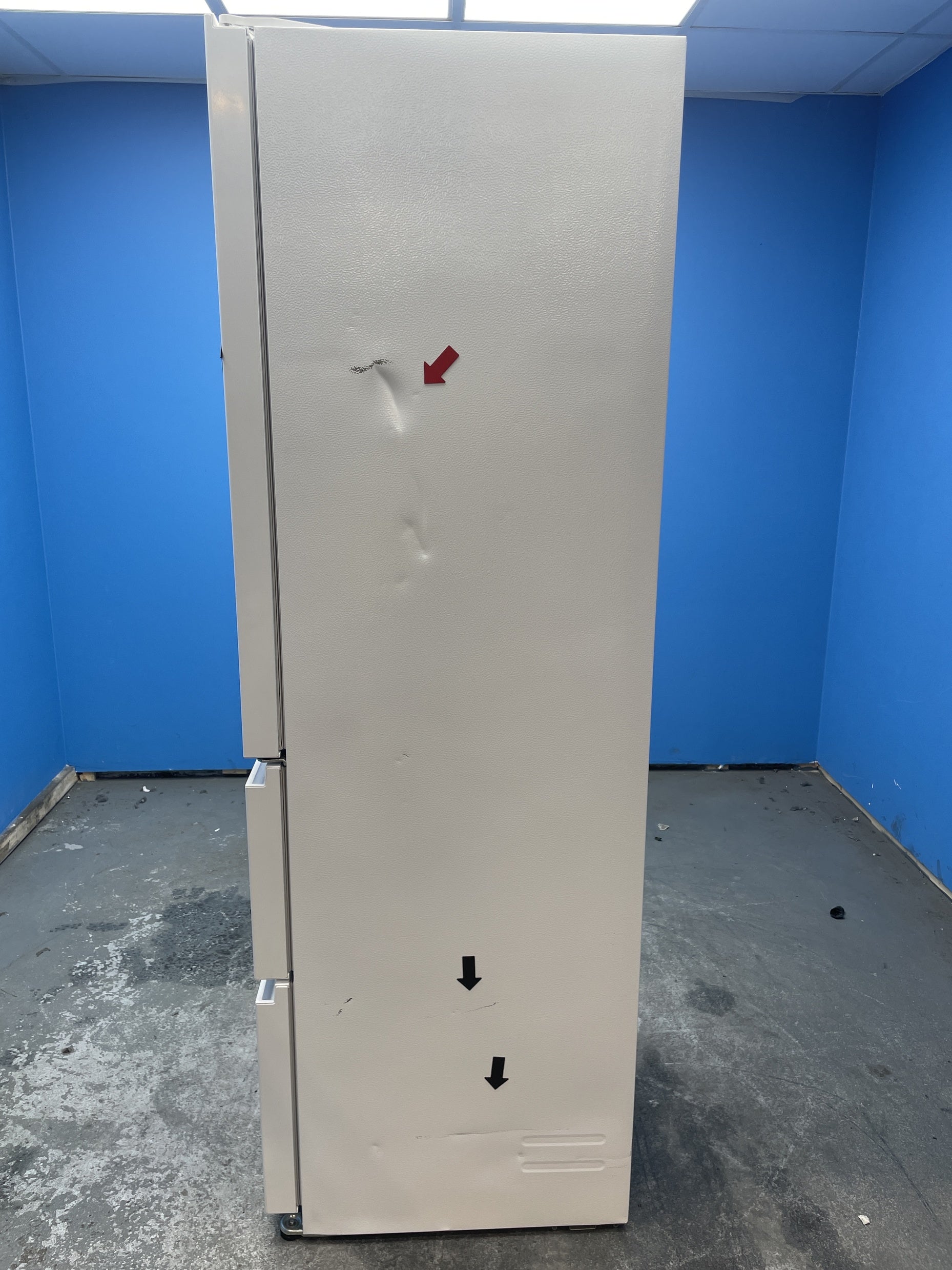 #GRC-151-823 - Haier 3D 55 Series 3 HTR3518ENMWK 60/40 Fridge Freezer