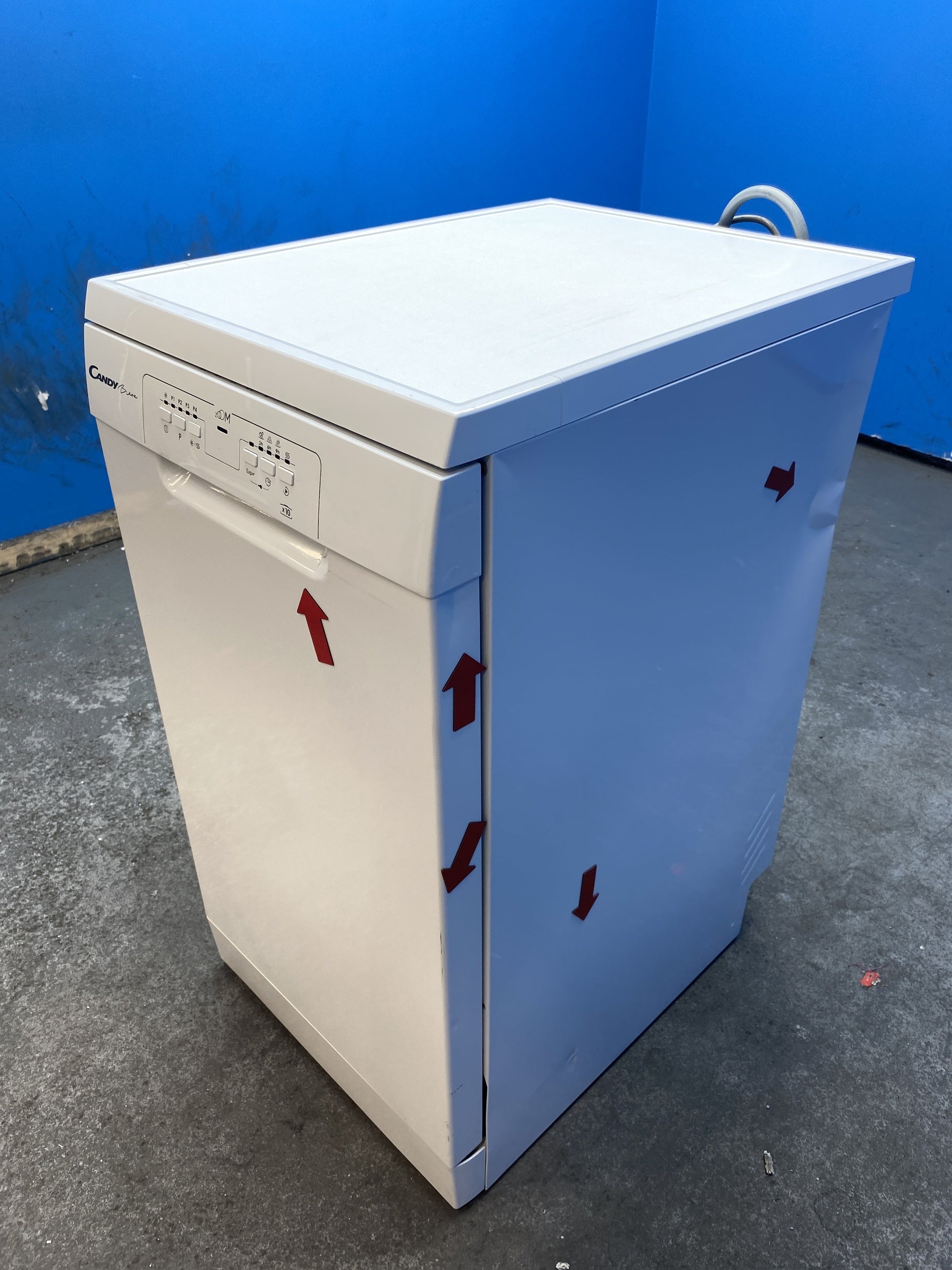 #GRC-159-718 - Candy CDPH 2L1049W Slimline 10 Place Brava Dishwasher