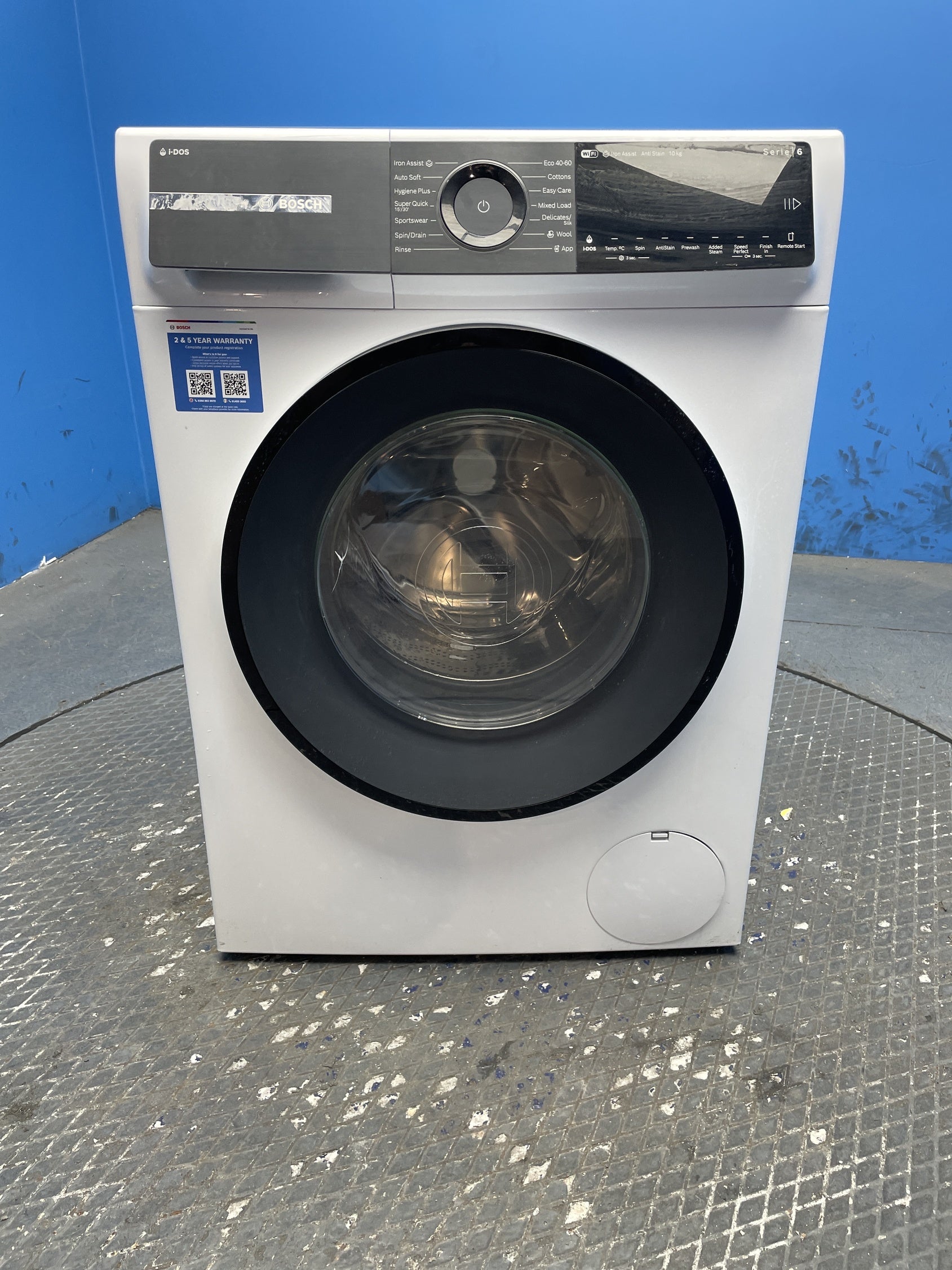 #GRC-143-268 - Bosch Series 6 WGH254A0GB 10kg 1400 Spin Washing Machine