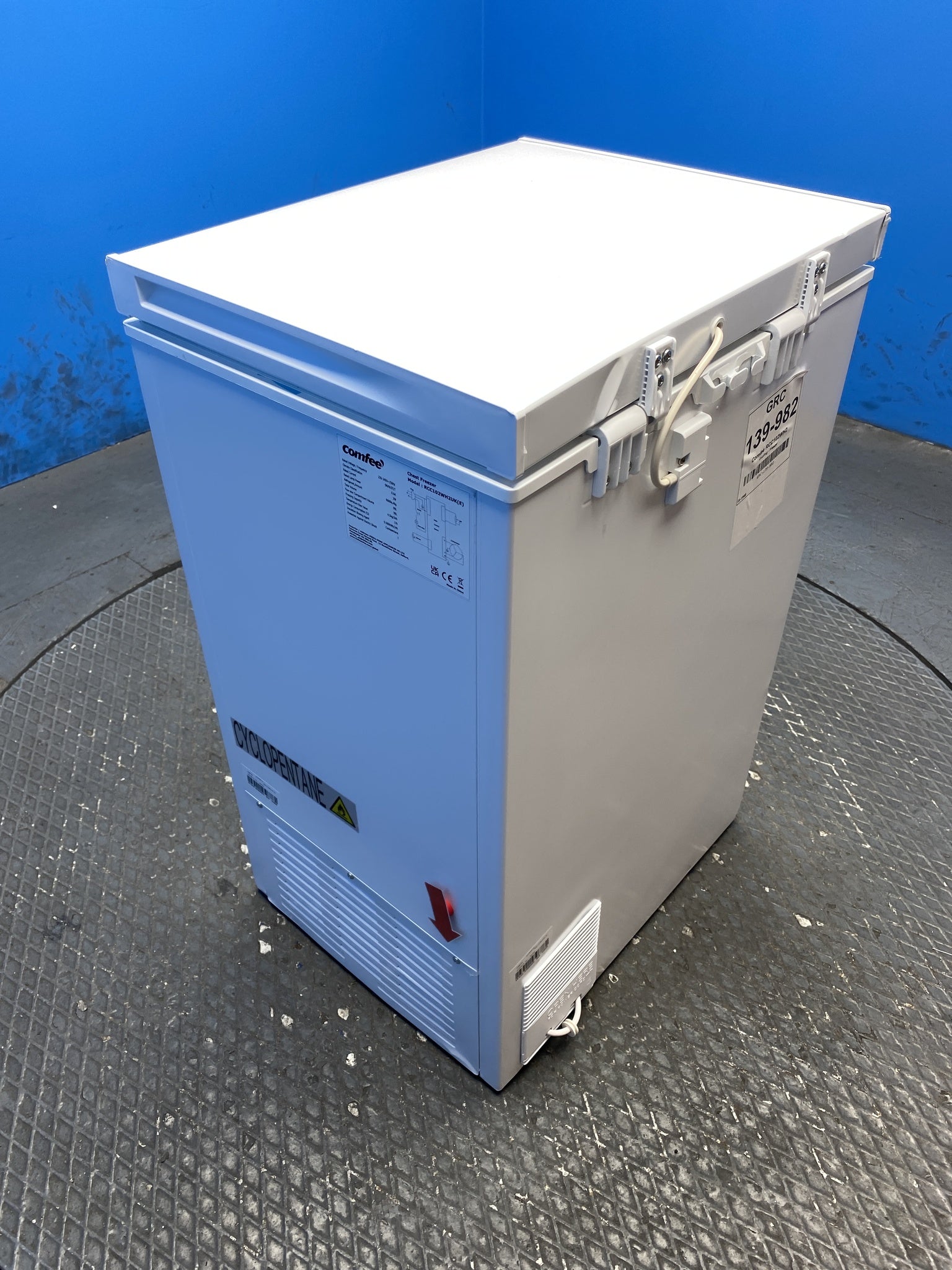 COMFEE RCC102WH2UK(E) 99L Dual Mode & Inverter Chest Freezer