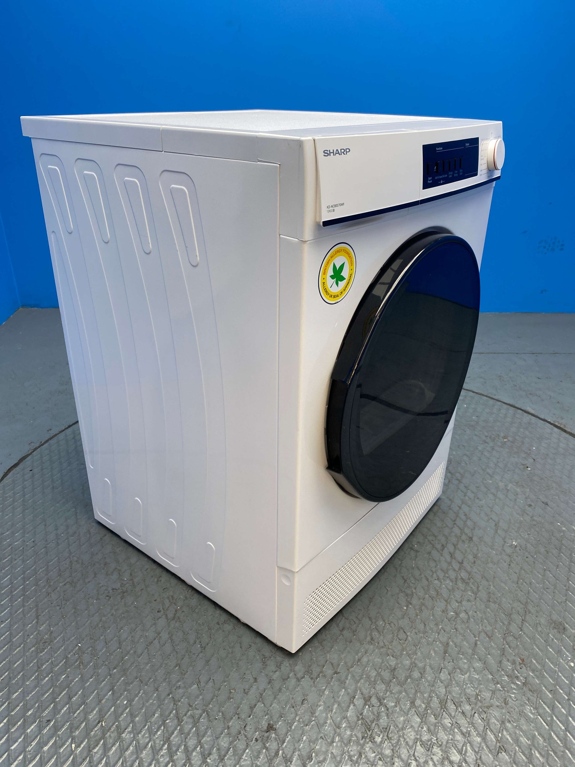 Sharp KD-NCB0S7GW9 10kg Condenser Tumble Dryer