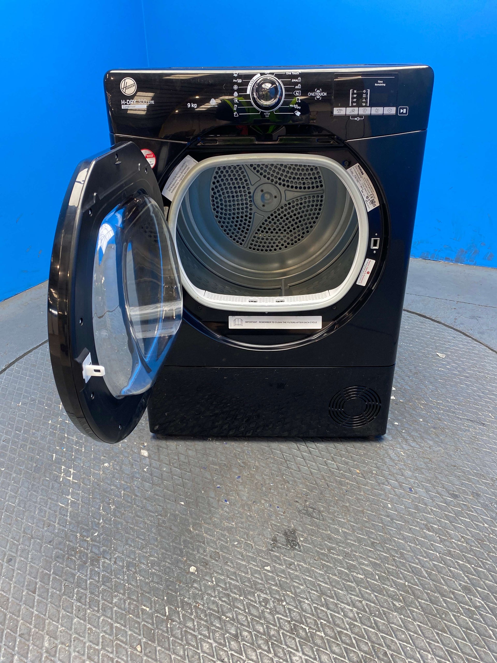 Hoover HLEC9DGB 9kg Condenser Tumble Dryer