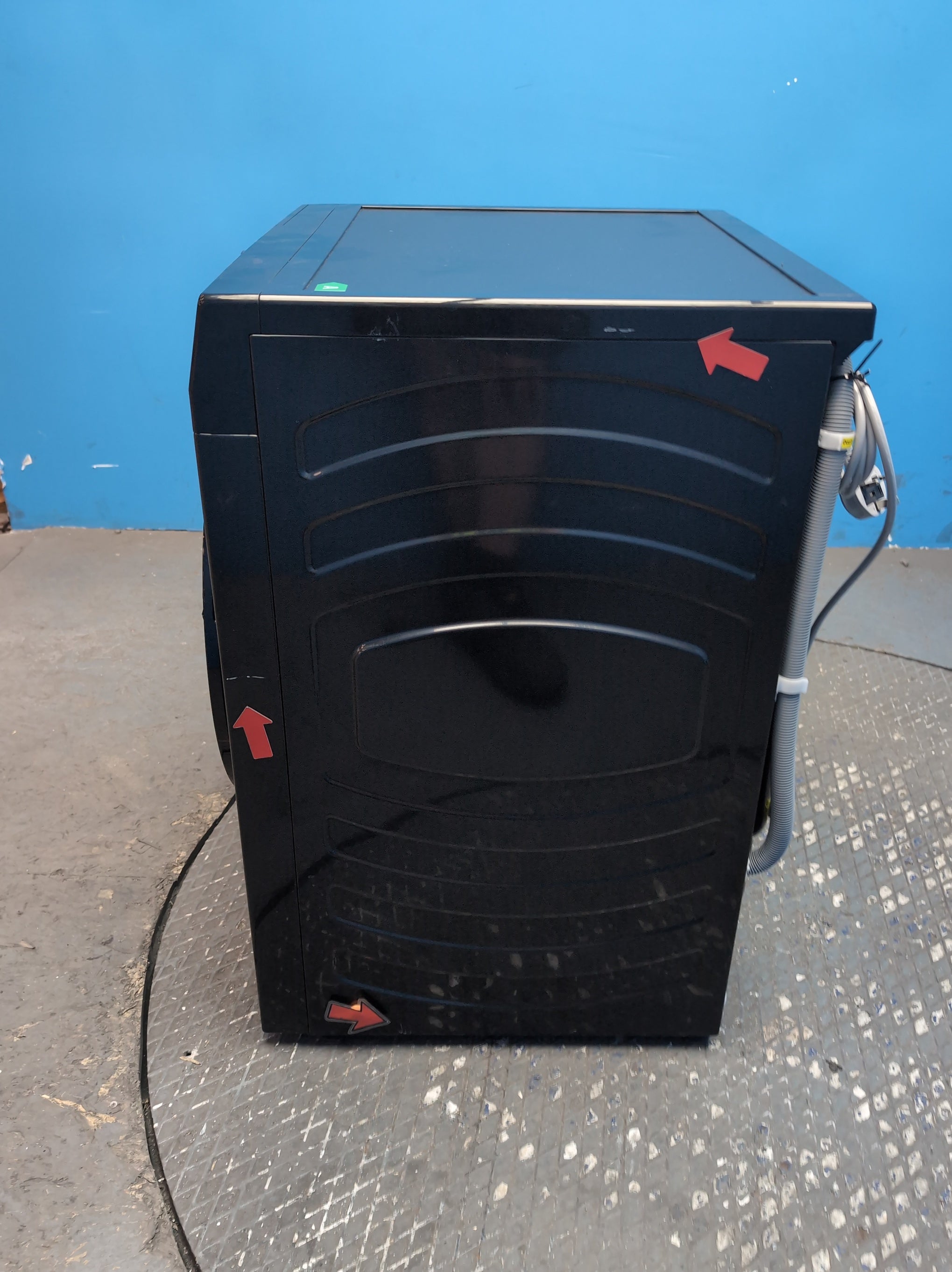 #GRC-164-422 - Candy Quick Pro 10kg 1400rpm Washing Machine – Inverter Motor, 8 Quick Cycles, Black