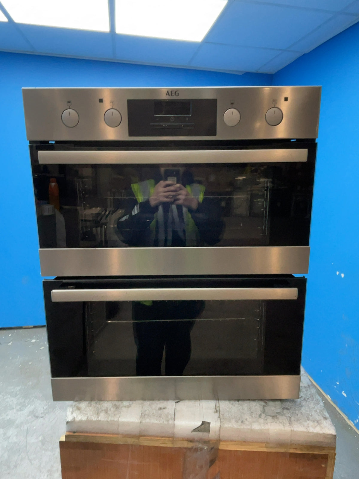 #GRC-146-843 - AEG 6000 SurroundCook 60cm Electric Double Oven – 87L Capacity, Catalytic Liners