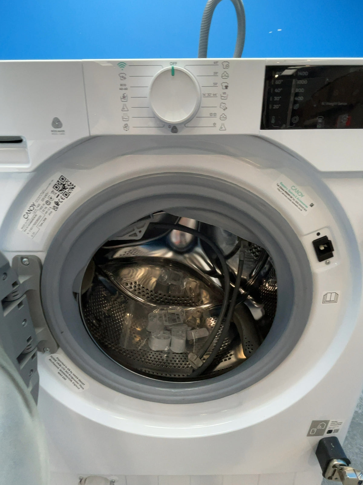 #GRC-155-240 - Candy Smart Pro Integrated Washer Dryer – 9kg Wash, 6kg Dry, 1400rpm, WiFi Connected