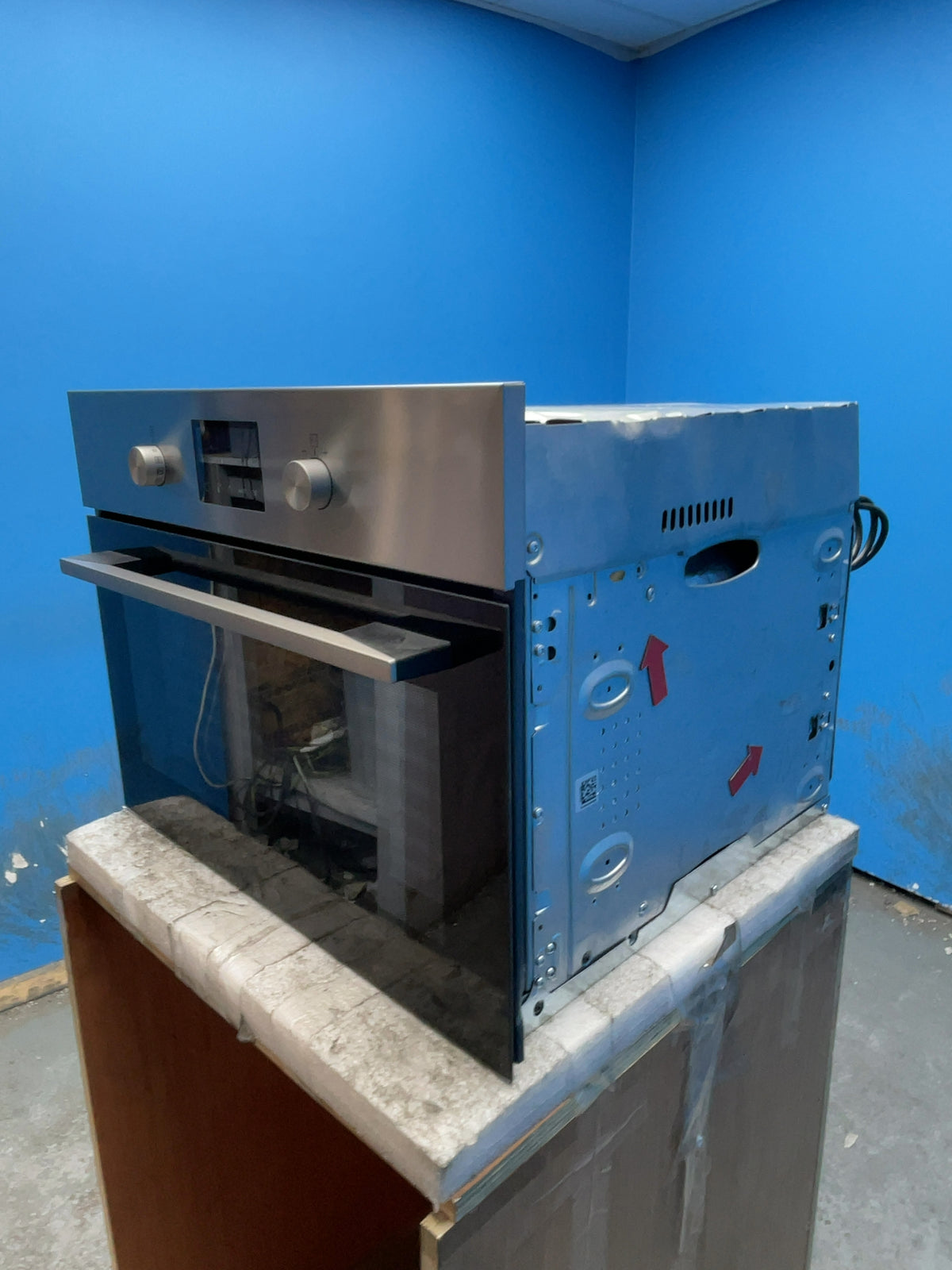 #GRC-155-959 - Electrolux 600 CombiQuick 43L Combi Microwave – Fan, Grill, Stainless Steel