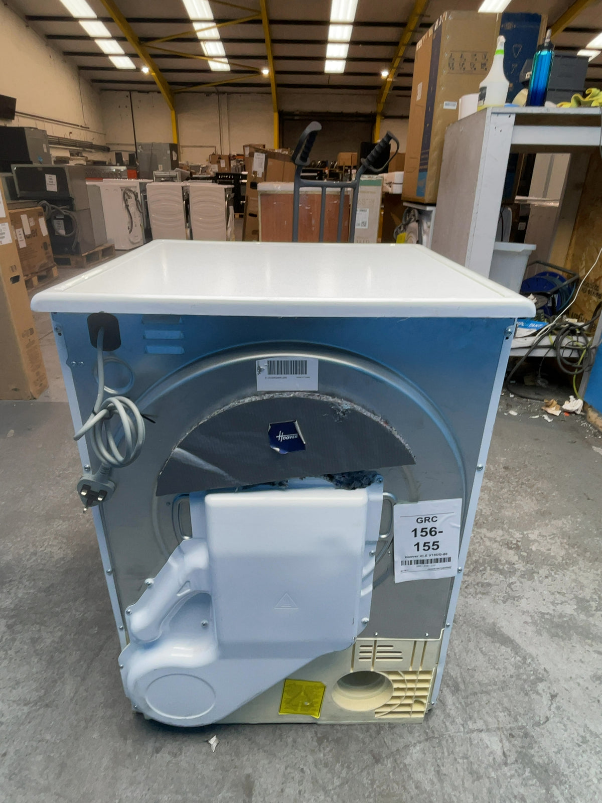 #GRC-156-155 - Hoover H-DRY 300 10kg Vented Tumble Dryer – WiFi Connected, White