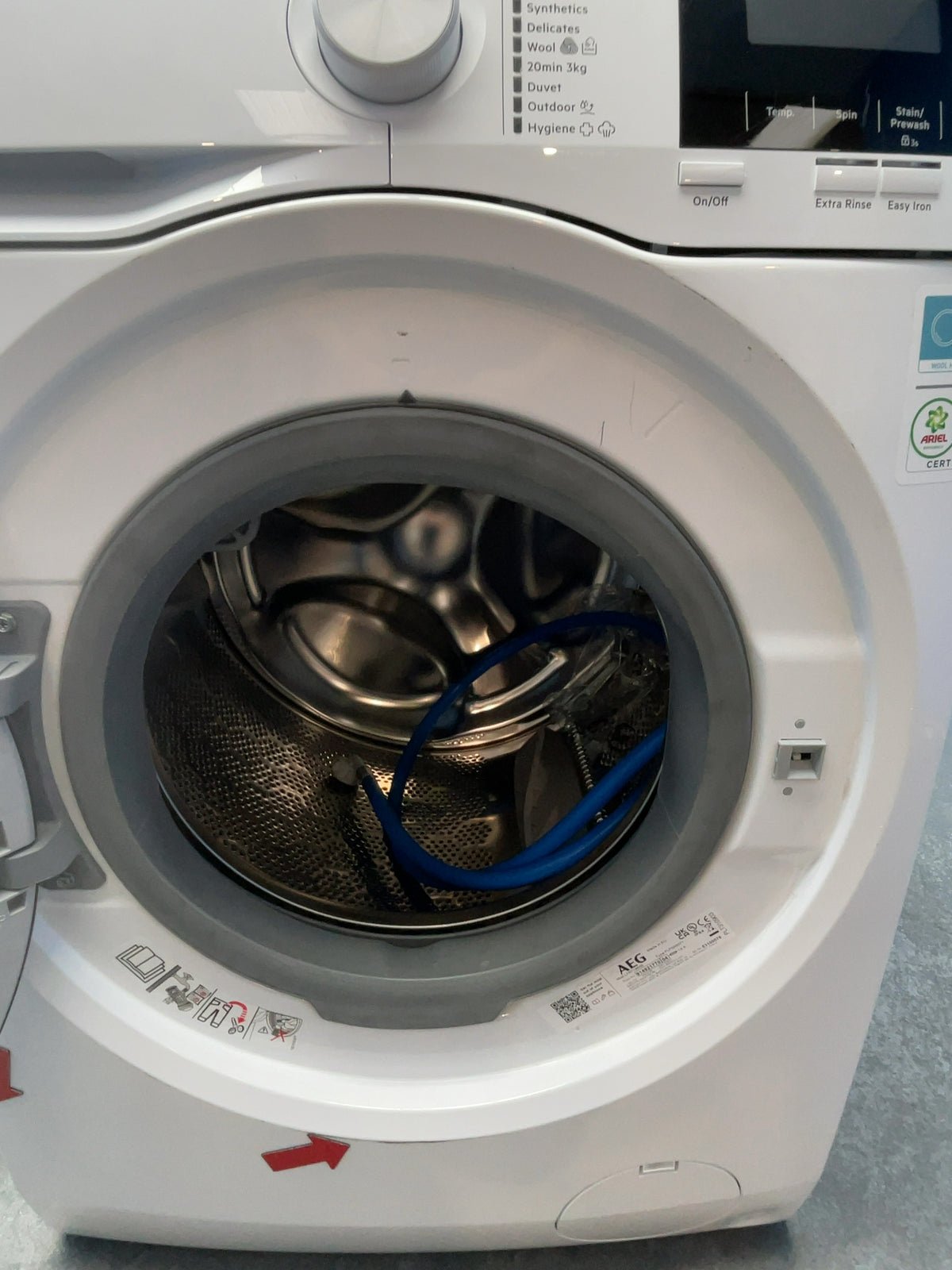 #GRC-158-259 - AEG 10kg 1400rpm Washing Machine – ProSense, Inverter Motor, White