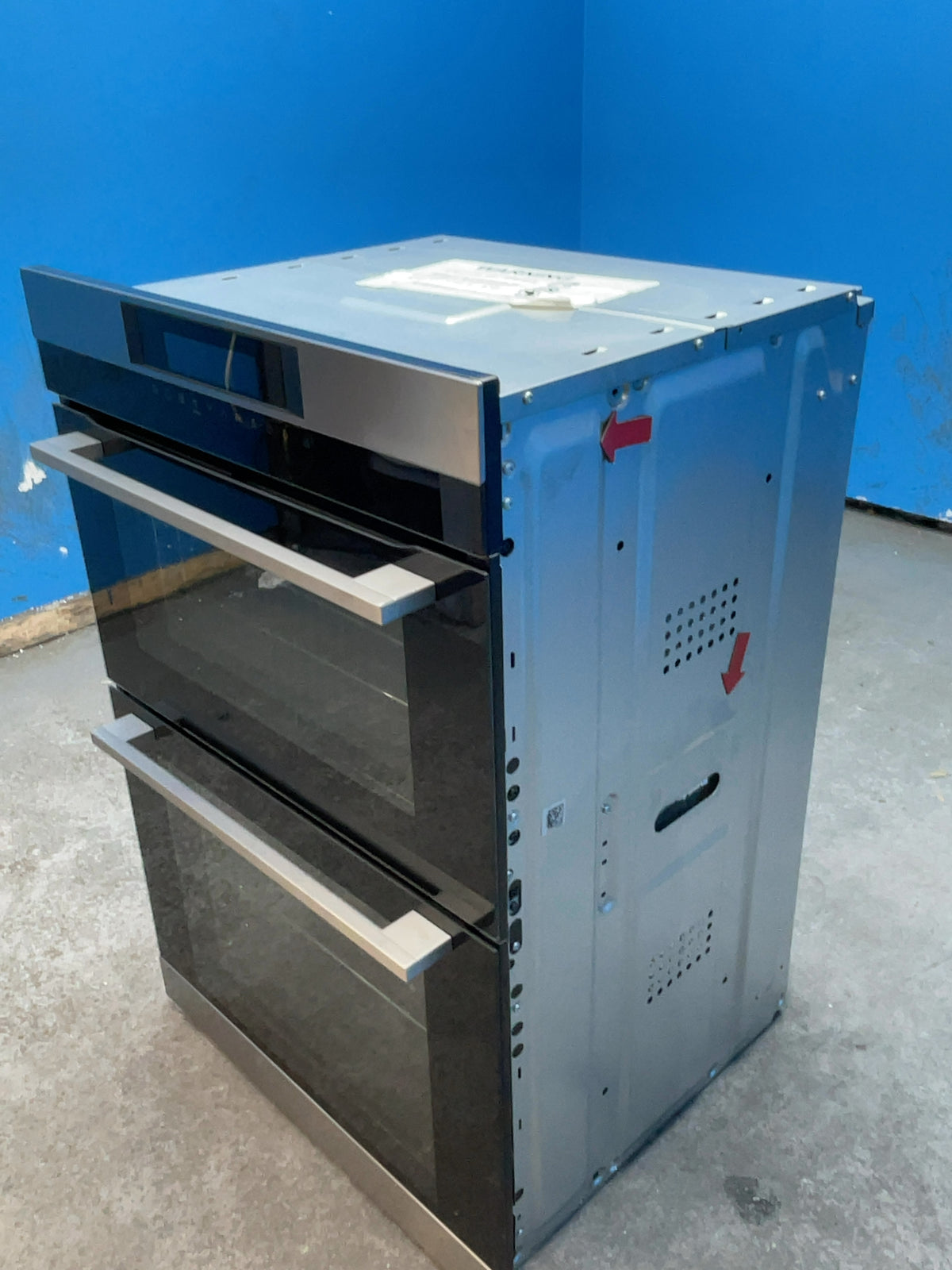 #GRC-158-274 - AEG Built In Electric Double Oven – 100L Capacity, Catalytic Cleaning, Touch Control, Stainless Steel