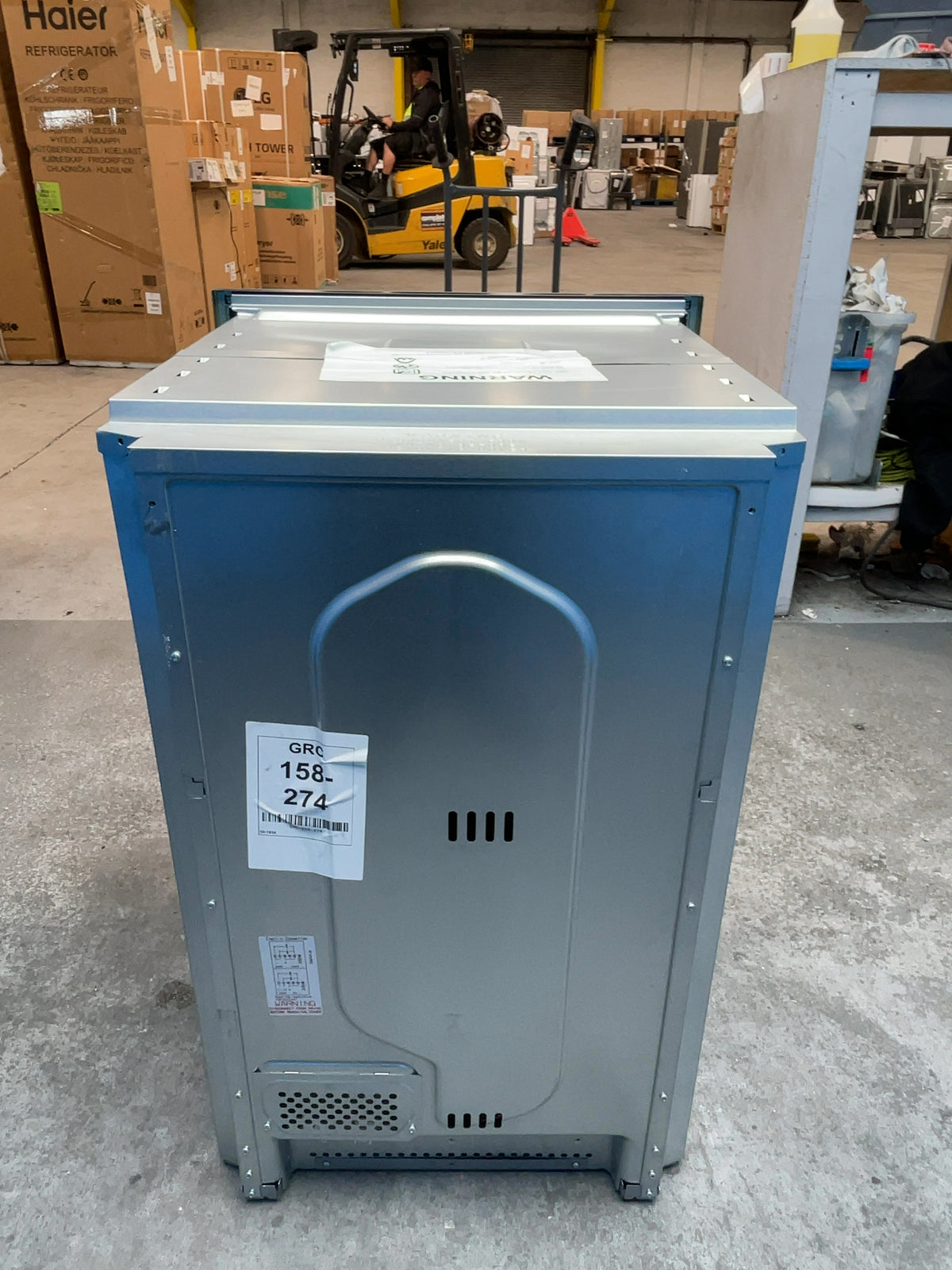 #GRC-158-274 - AEG Built In Electric Double Oven – 100L Capacity, Catalytic Cleaning, Touch Control, Stainless Steel