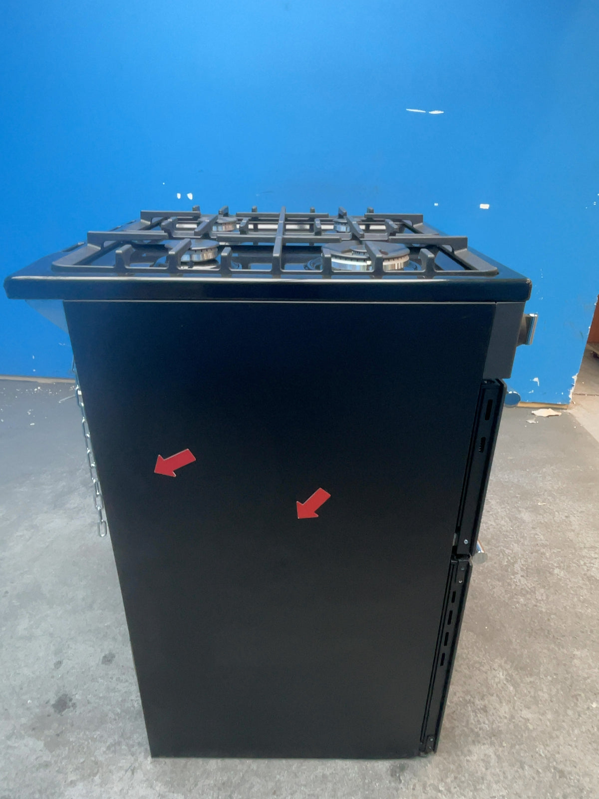 #GRC-159-432 - Belling Farmhouse 60cm Dual Fuel Double Oven Cooker – AirFry, Anthracite
