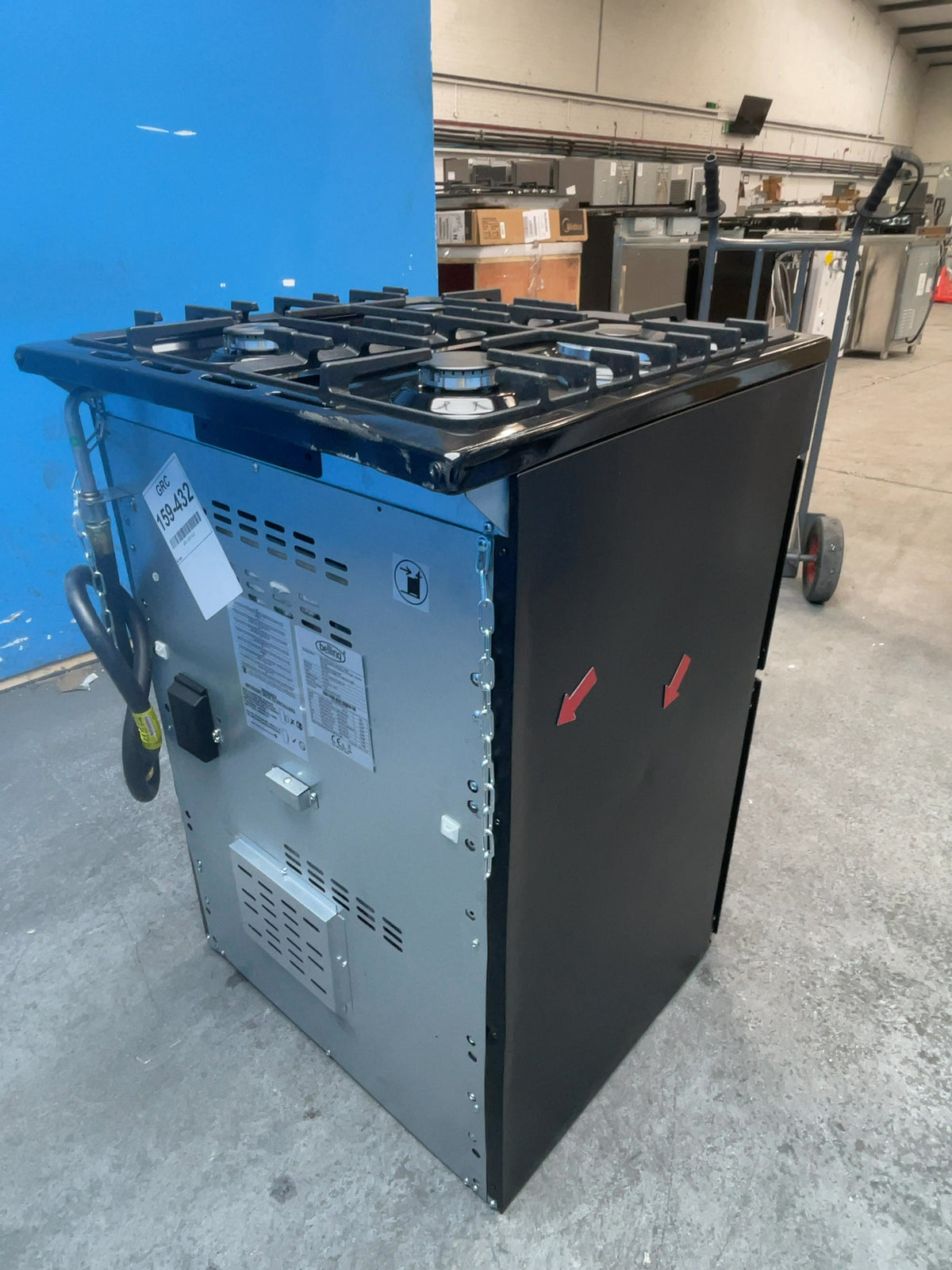 #GRC-159-432 - Belling Farmhouse 60cm Dual Fuel Double Oven Cooker – AirFry, Anthracite