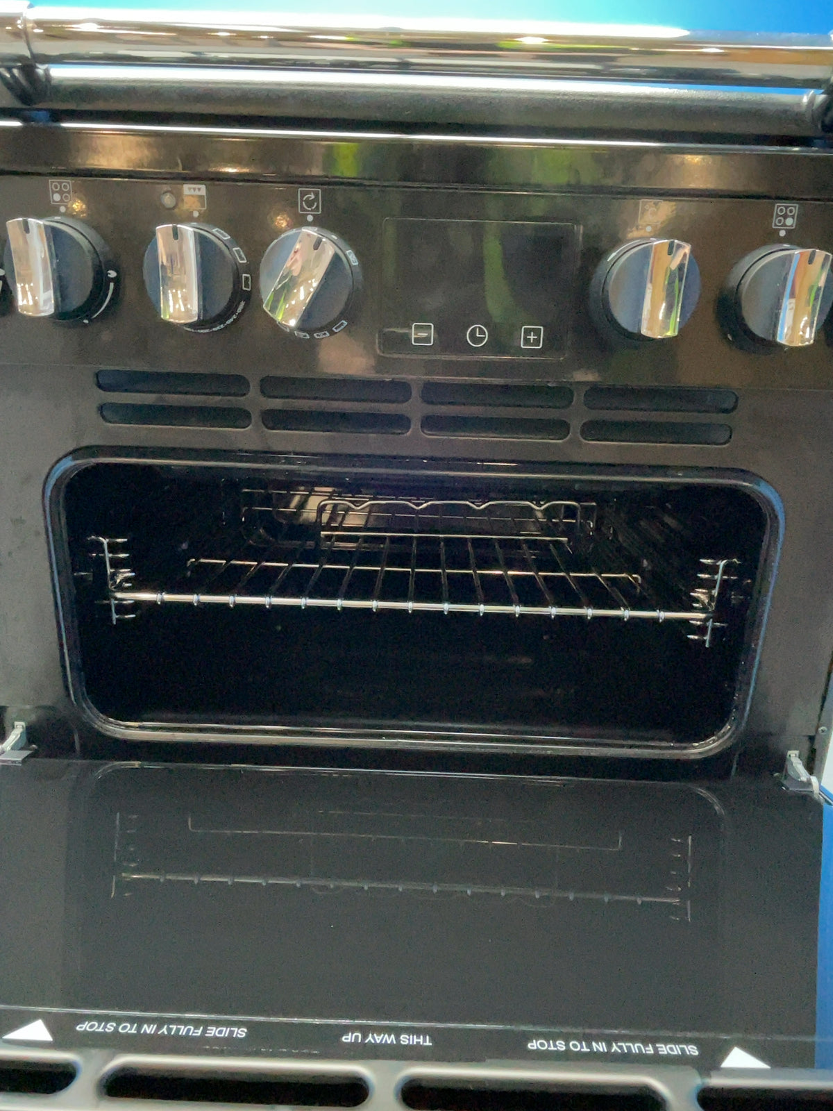 #GRC-159-434 - Stoves Richmond Deluxe 60cm Dual Fuel Cooker – PowerWok, AirFry, Blue