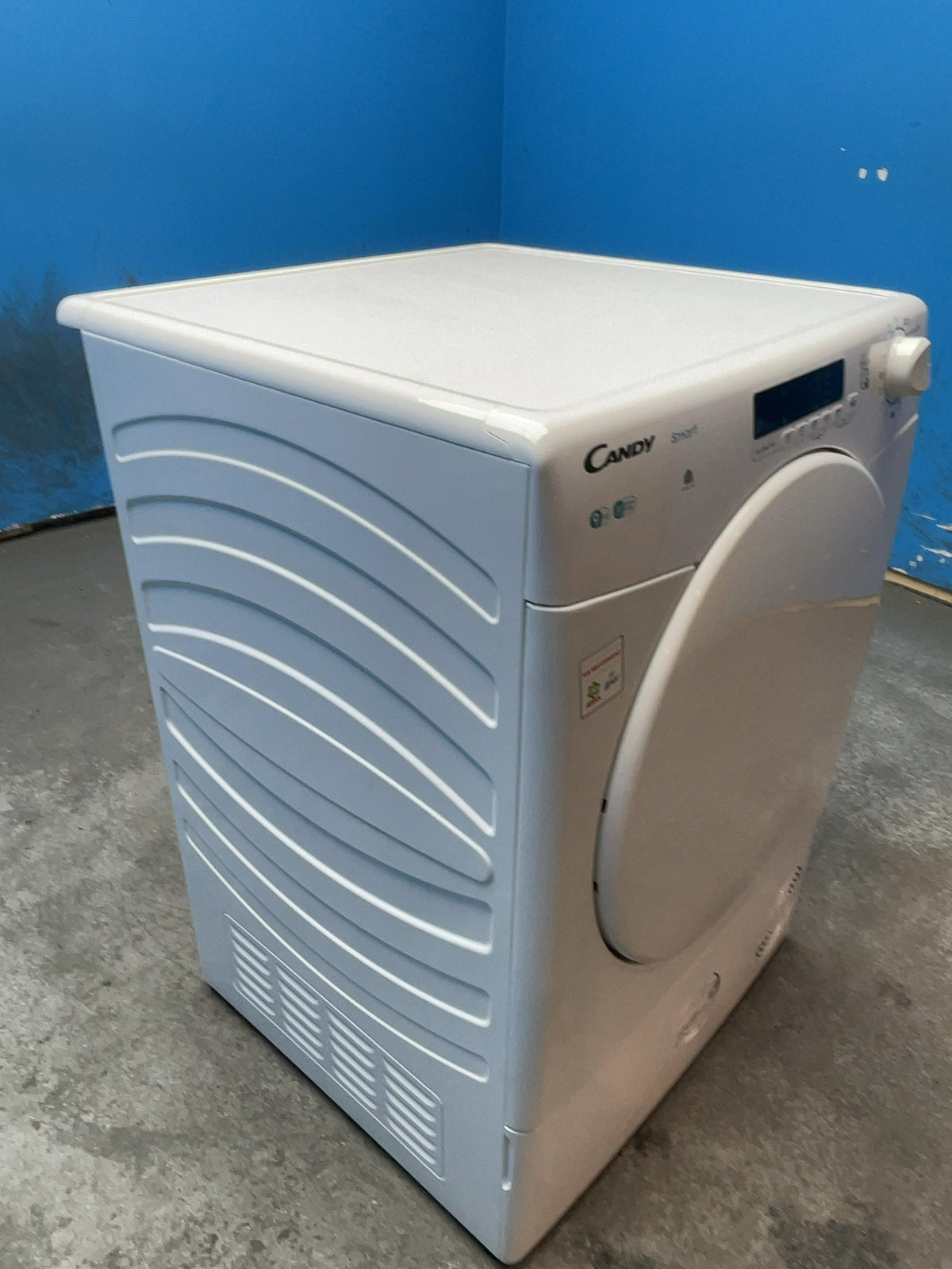 #GRC-160-024 - Candy Smart 9kg Condenser Tumble Dryer – WiFi Connected, White, G Energy Rating